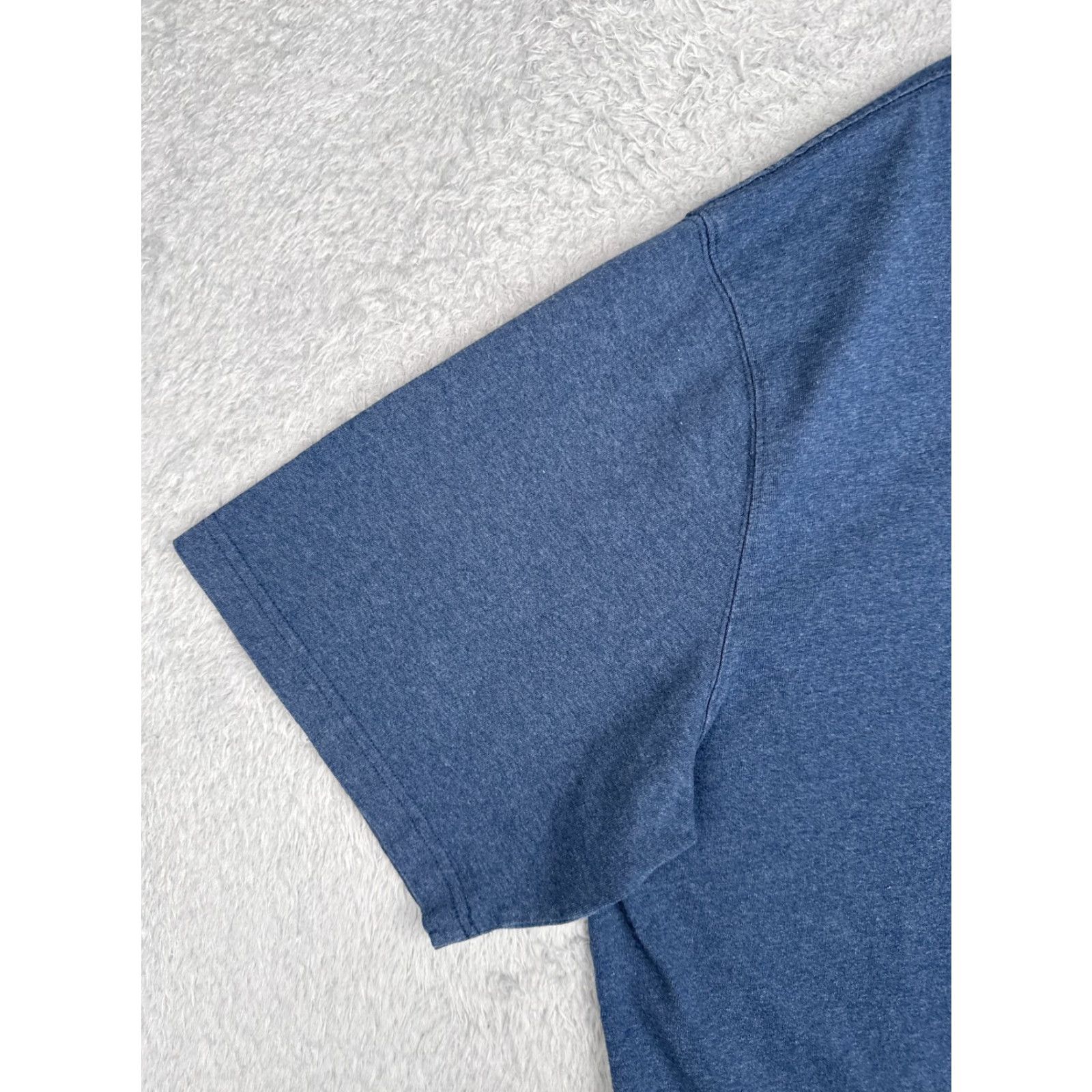 Carhartt Carhartt Men Shirt 3XL Blue Short Sleeve Pocket Crew Neck Cotton Blend T-Shirt Work Modern American Men’s K87 Size US XXL / EU 58 / 5 - 3 Thumbnail