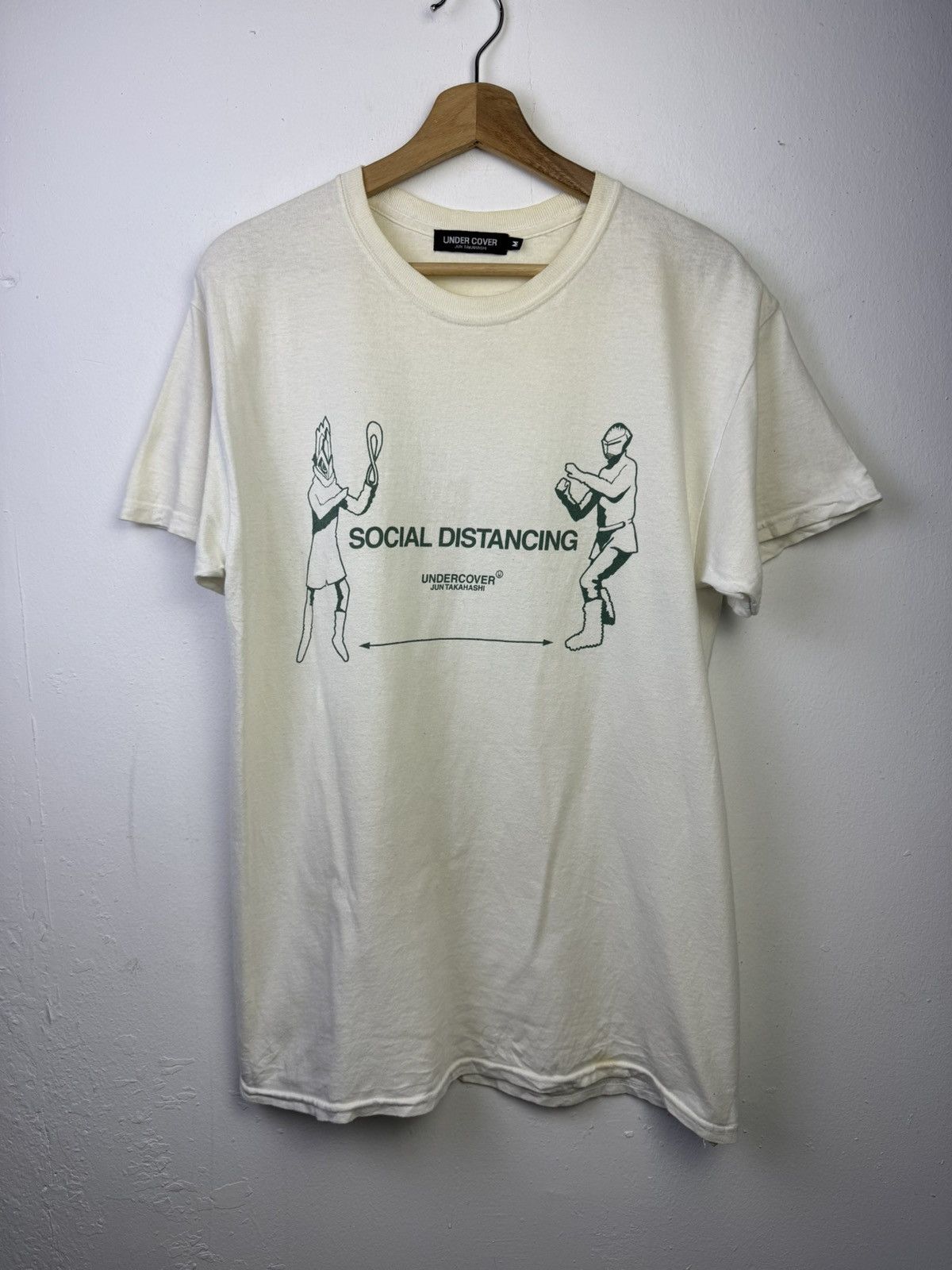 Undercover Vintage Undercover Jun Takahashi Social Distancing t-shirt Size US M / EU 48-50 / 2 - 1 Thumbnail