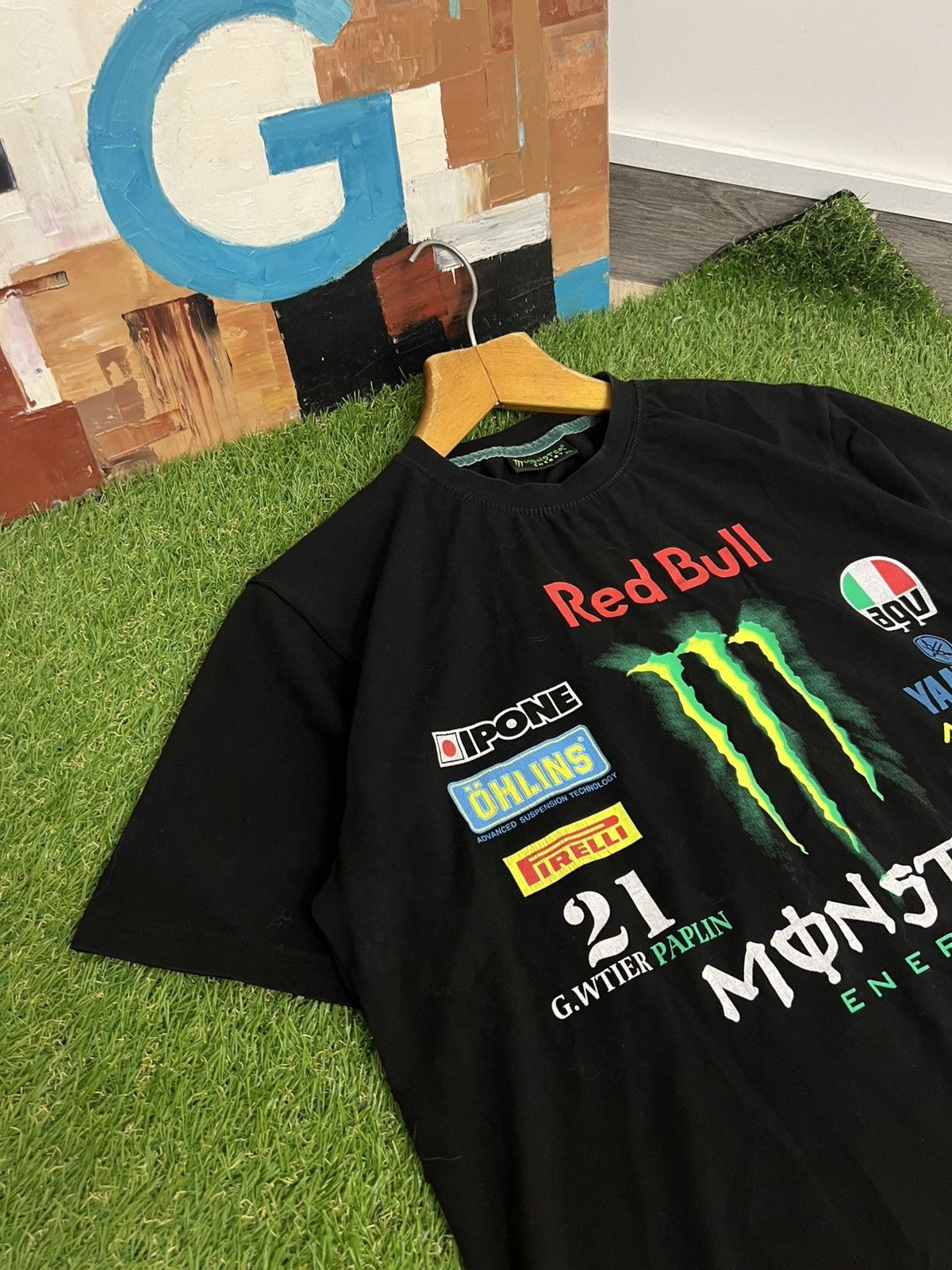 Vintage Vintage Y2K Monster Energy Faded T-Shirt Size US XL / EU 56 / 4 - 2 Thumbnail