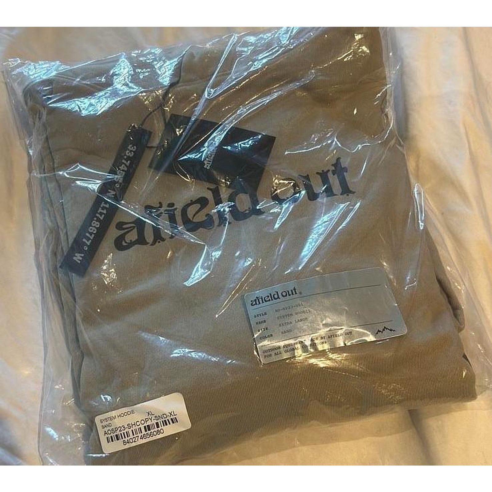 Afield Out afield out Sand System Hoodie Pullover Print Streetwear $150 Size US M / EU 48-50 / 2 - 5 Thumbnail