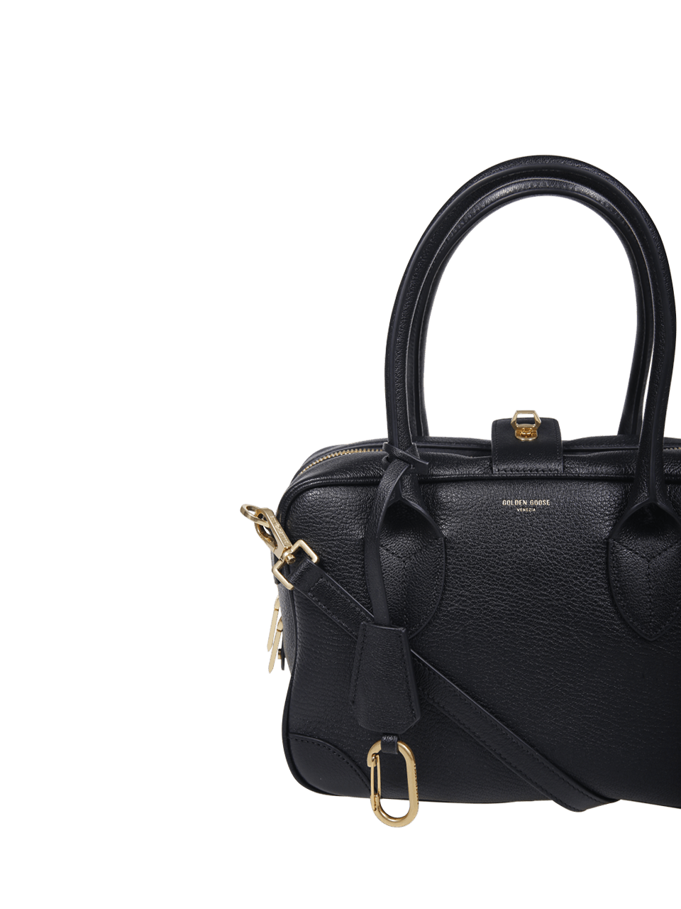 Golden Goose o1s22i1n1224 Size: OS / Leather Vita Handbag in Black Size ONE SIZE - 4 Thumbnail