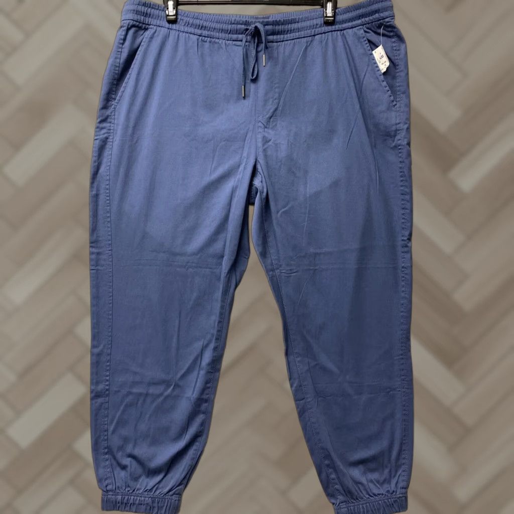 Gap Gap Mens City Jogger Pants XXL Blue Lightweight Tech / 113-40 Size US 39 - 1 Thumbnail