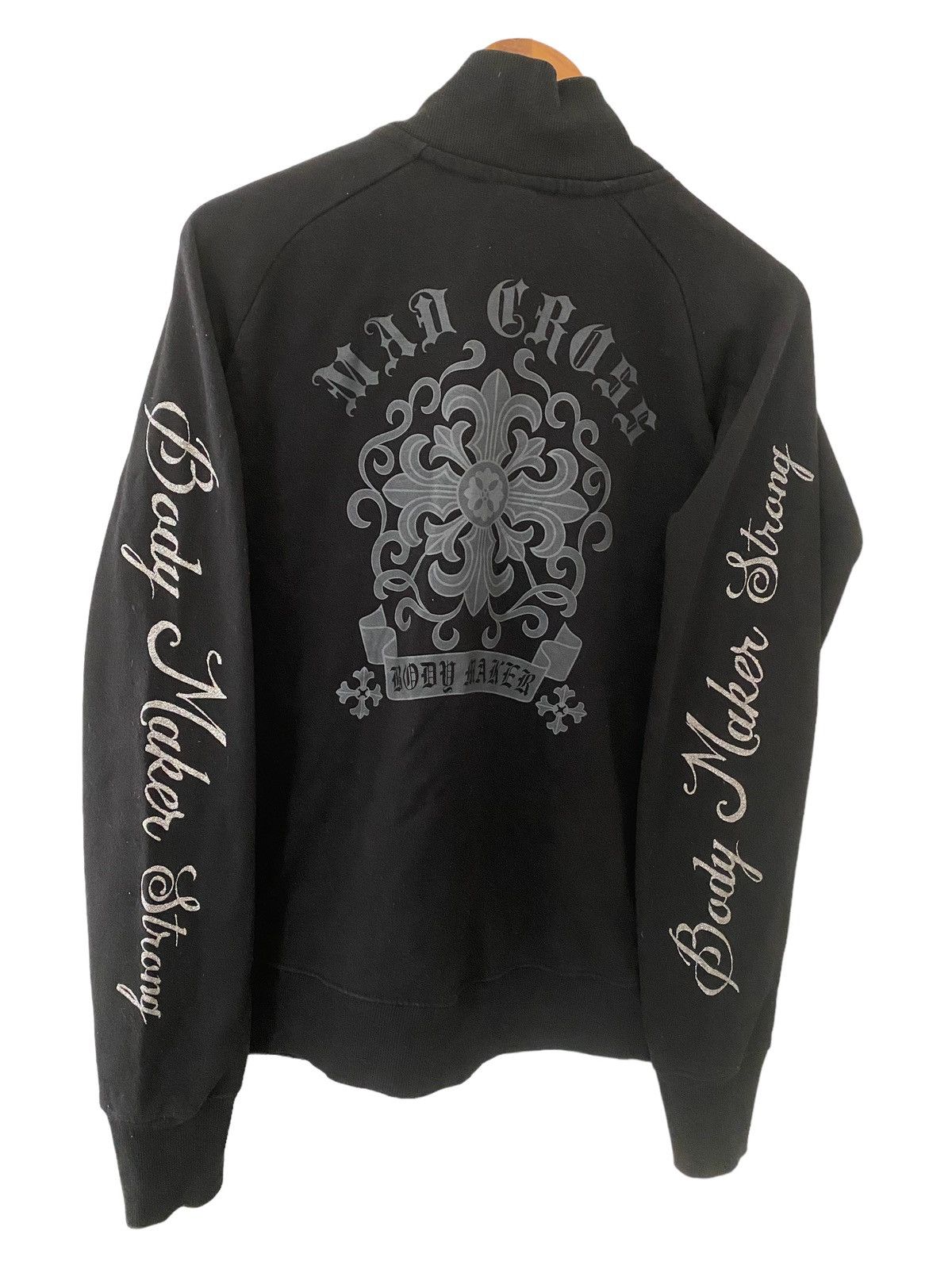If Six Was Nine ☠️MADE CROSS Jacket PUNK embroidery crome hearts design ...