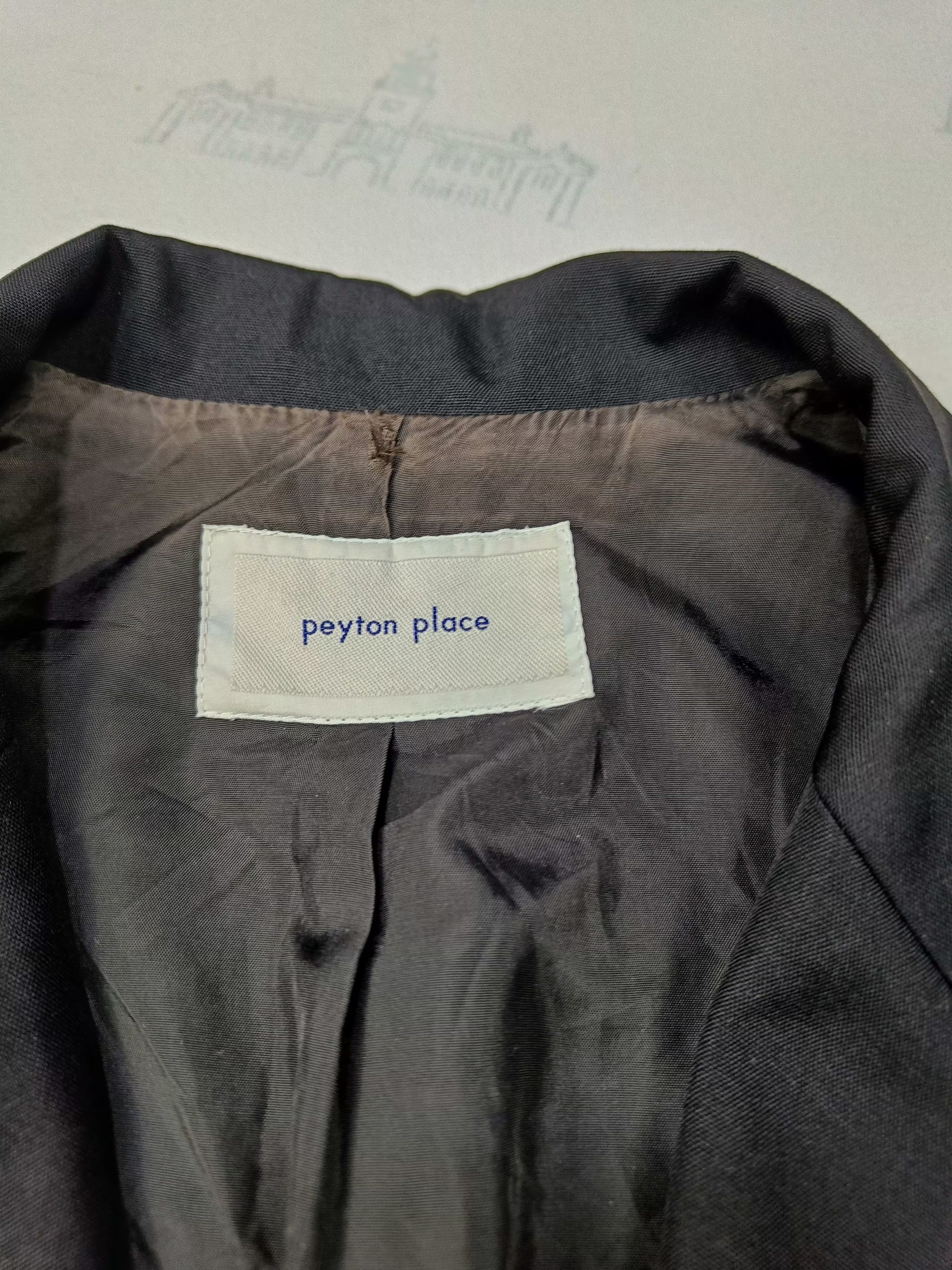 Japanese Brand Peyton Place Women Black Blazer Size M / US 6-8 / IT 42-44 - 7 Thumbnail