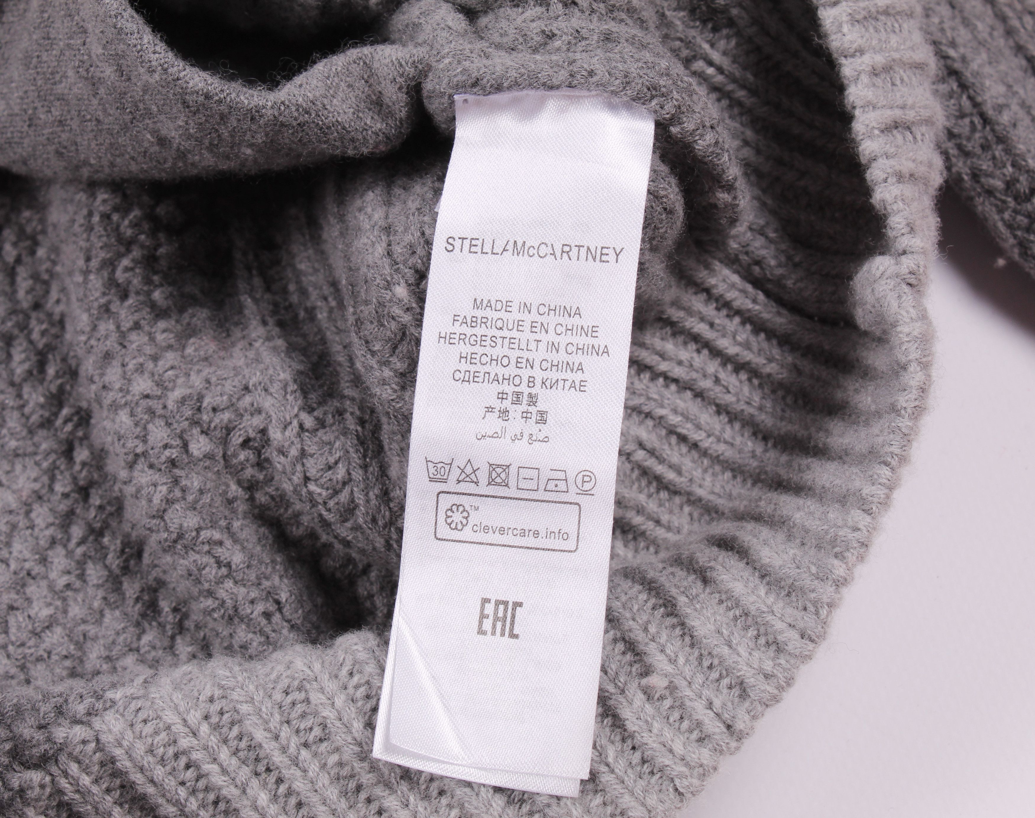 Stella McCartney Stella Mccartney Wool Blend Decorated Cardigan Size S / US 4 / IT 40 - 8 Thumbnail