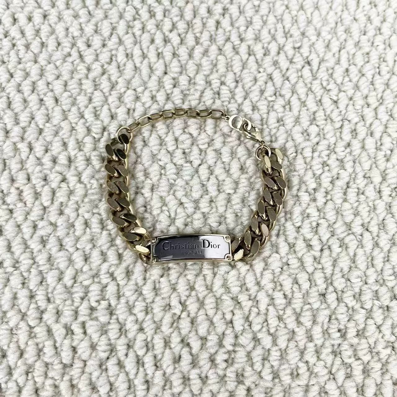 Dior × Stone Island Stone island x Dior bracelet | Grailed