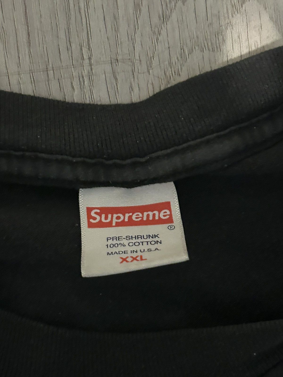 Supreme SUPREME TOO MANY ASSHOLES BLACK TEE SIZE XXL PREOWNED Size US XXL / EU 58 / 5 - 3 Thumbnail