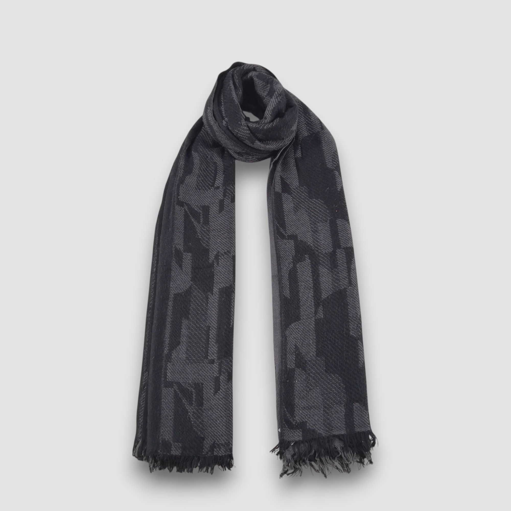 Calvin Klein Vintage Calvin Klein Scarf Wool Cashmere Muffler Scarves Size ONE SIZE - 1 Thumbnail