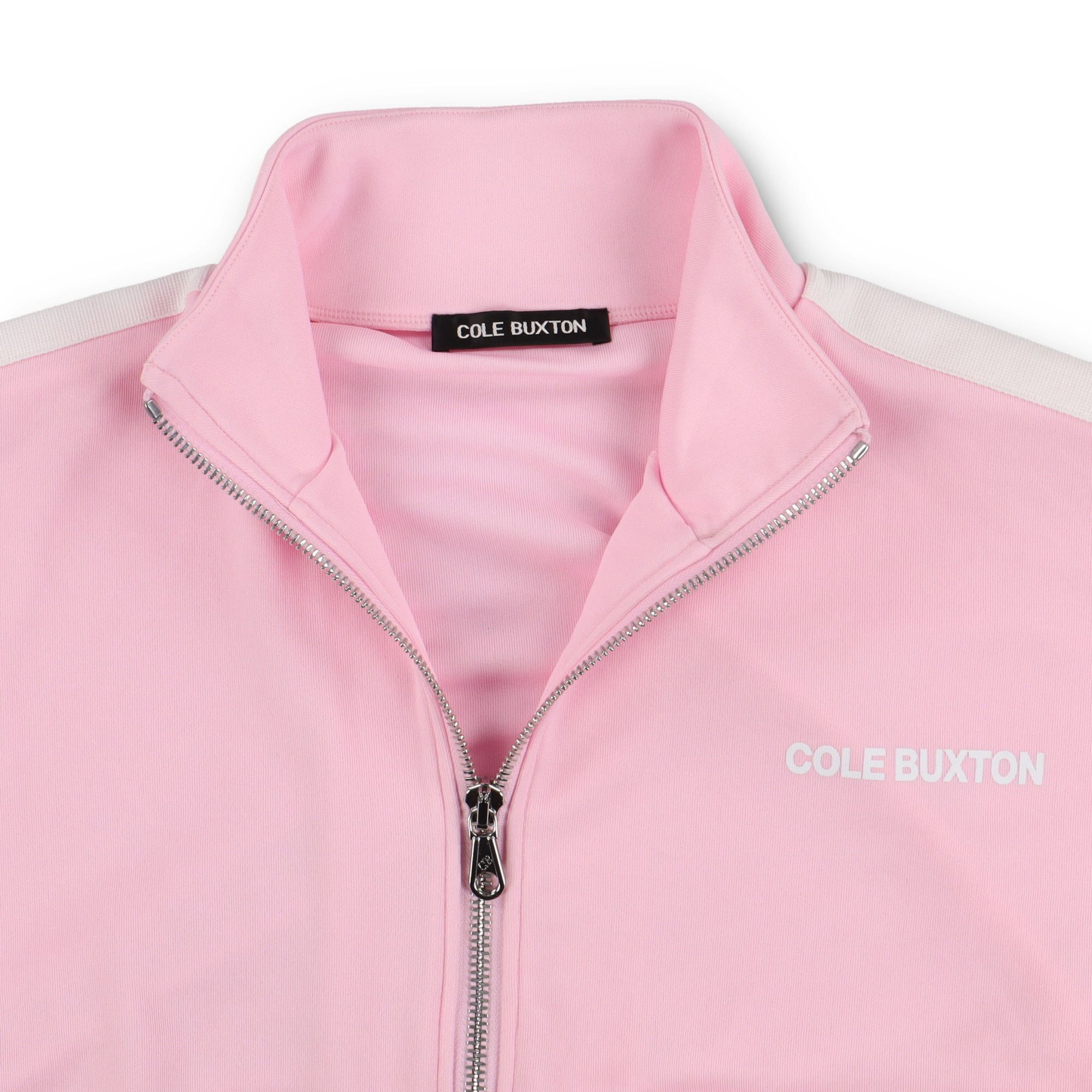 Cole Buxton Pink Tape Logo Oversized Track Jacket Size US M / EU 48-50 / 2 - 5 Thumbnail