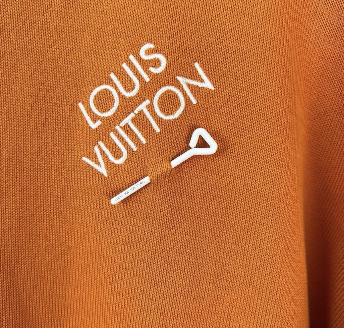 Louis Vuitton Louis Vuitton Pin Embroidered Logo Knit Short Sleeve K12 Size US M / EU 48-50 / 2 - 6 Thumbnail