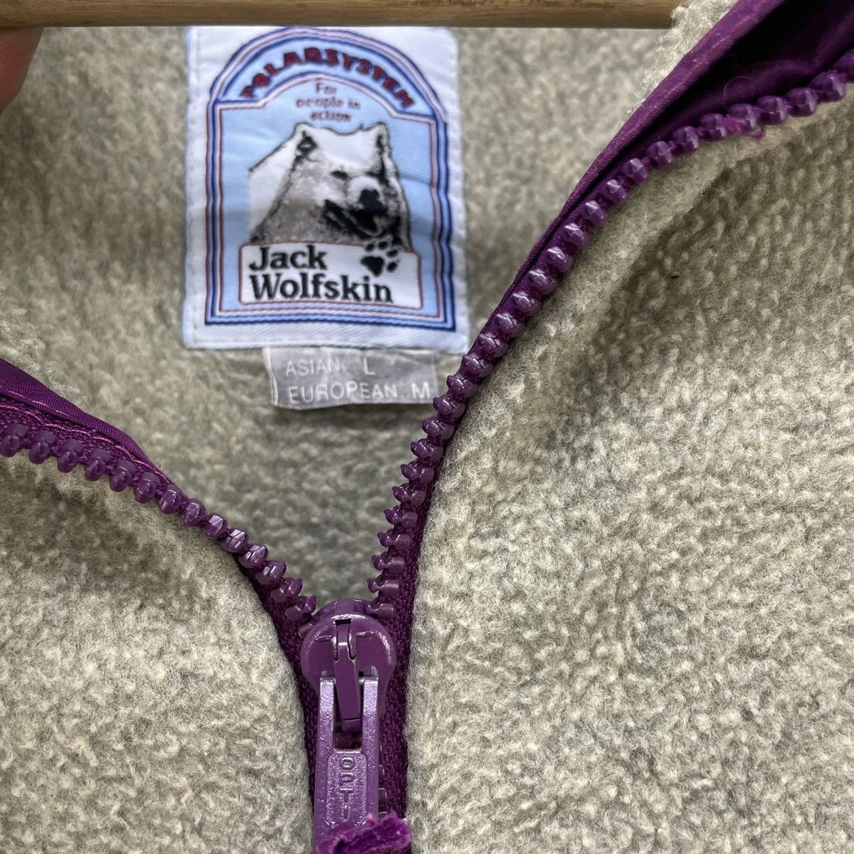 Jack Wolfskin × Vintage 💥Vintage Pullover Snap Button Jackwolf Skin Jacket Size US M / EU 48-50 / 2 - 3 Thumbnail