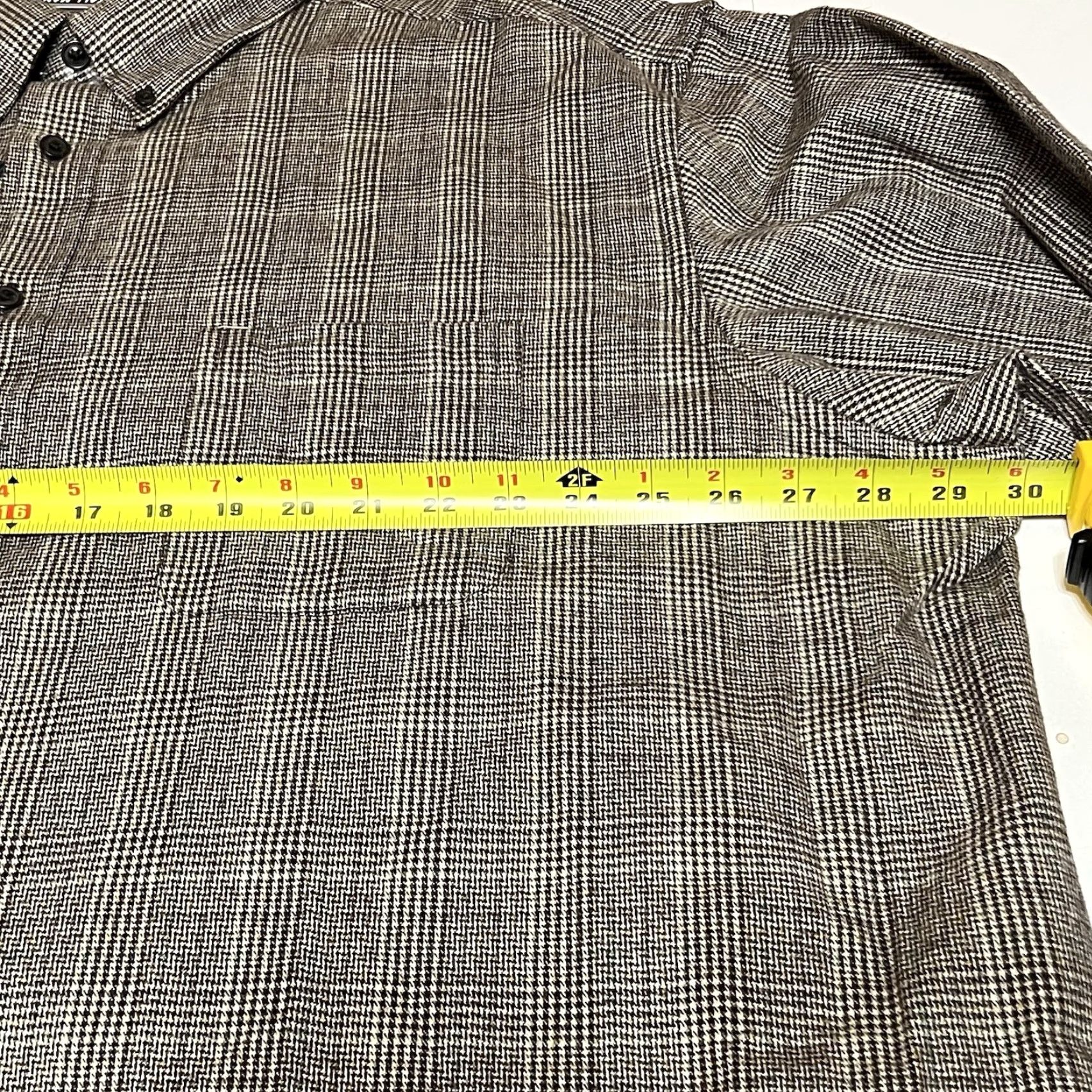 Roundtree & Yorke NWT Roundtree & Yorke Portuguese Flannel Shirt Mens 3XT Tall Houndstooth Size US XXL / EU 58 / 5 - 6 Thumbnail