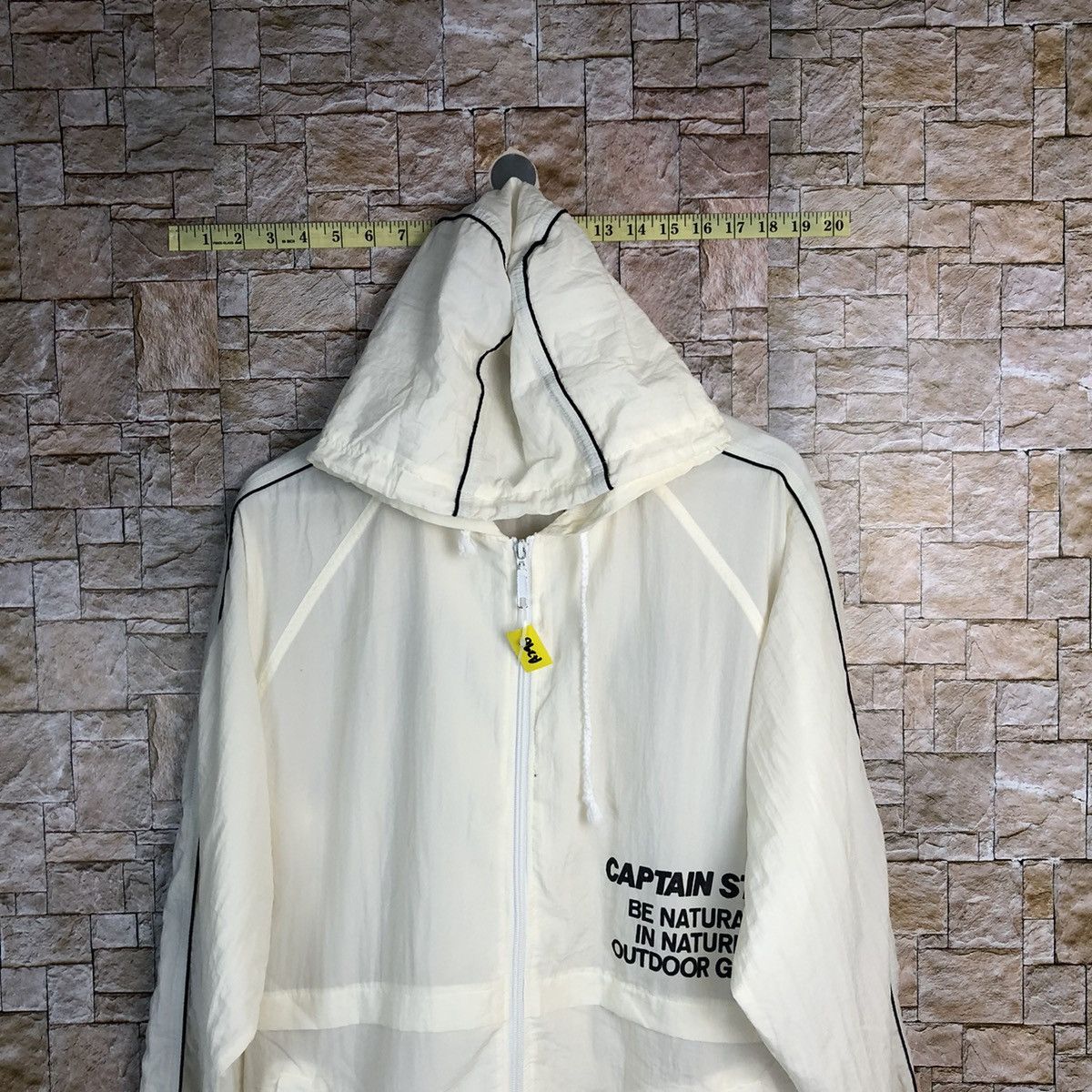 Japanese Brand × Sports Specialties Captain Stag White Hoodie windbreaker outdoor gear #A296 Size US L / EU 52-54 / 3 - 2 Thumbnail