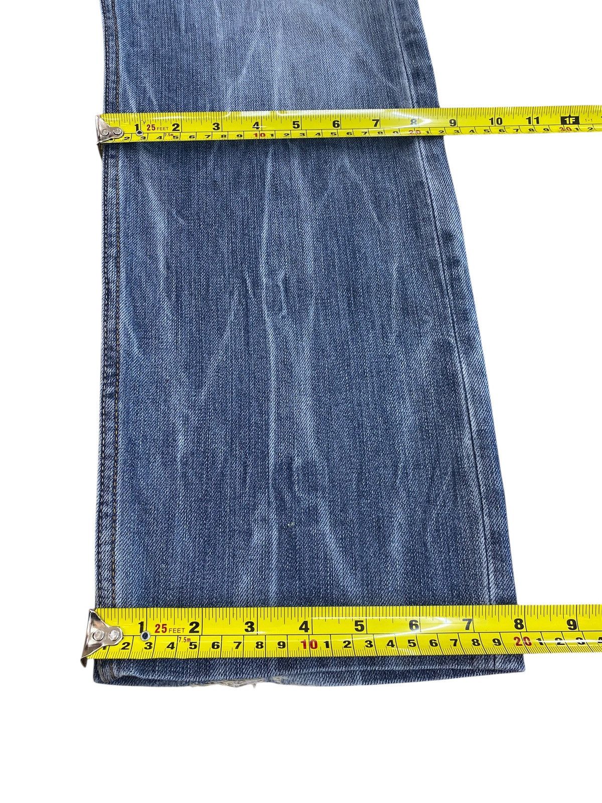 Japanese Brand Real Jeans Thunder Wash Style Ripped Jeans Size US 30 / EU 46 - 9 Thumbnail