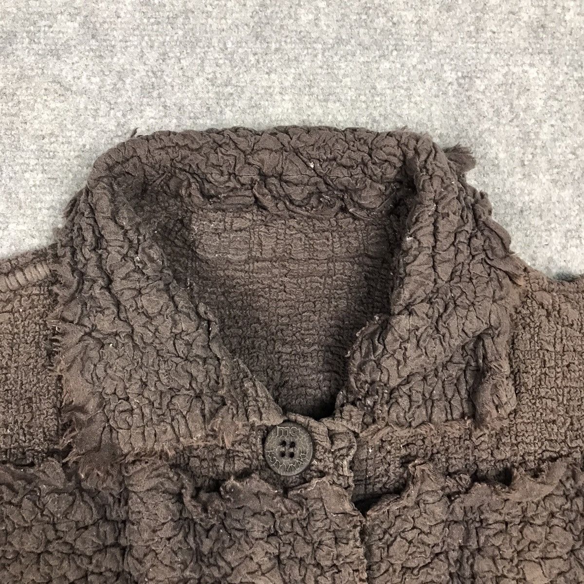 Issey Miyake ISSEY MIYAKE ME WOMEN WRINKLED BUTTON CROPPED JACKET Size S / US 4 / IT 40 - 7 Thumbnail
