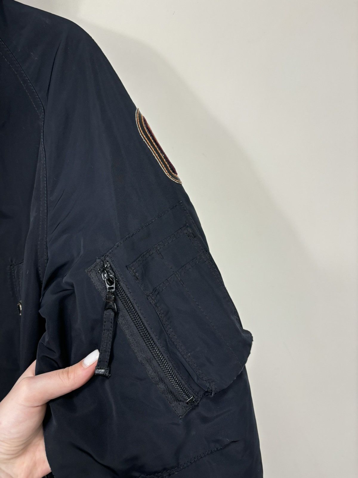 Parajumpers Parajumpers Flea Market Navy Fur Down Puffer Jacket Parka Size US L / EU 52-54 / 3 - 11 Thumbnail