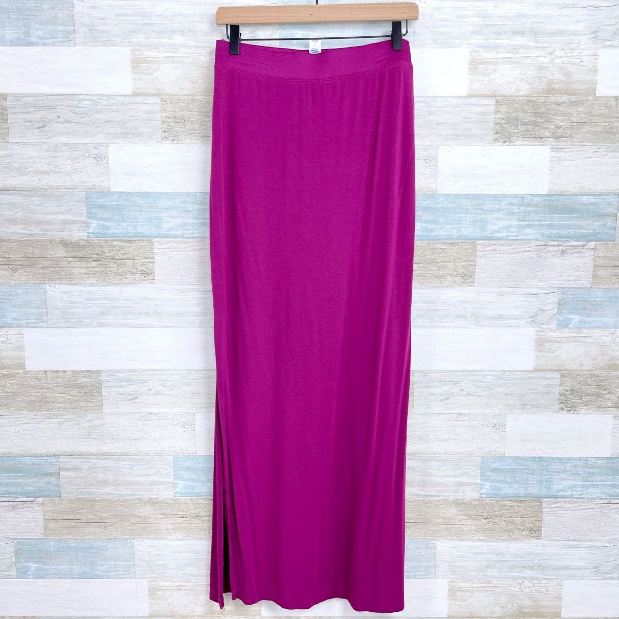 Old Navy Old Navy Jersey Knit Maxi Skirt Purple Womens Small Size 26" / US 2 / IT 38 - 4 Thumbnail
