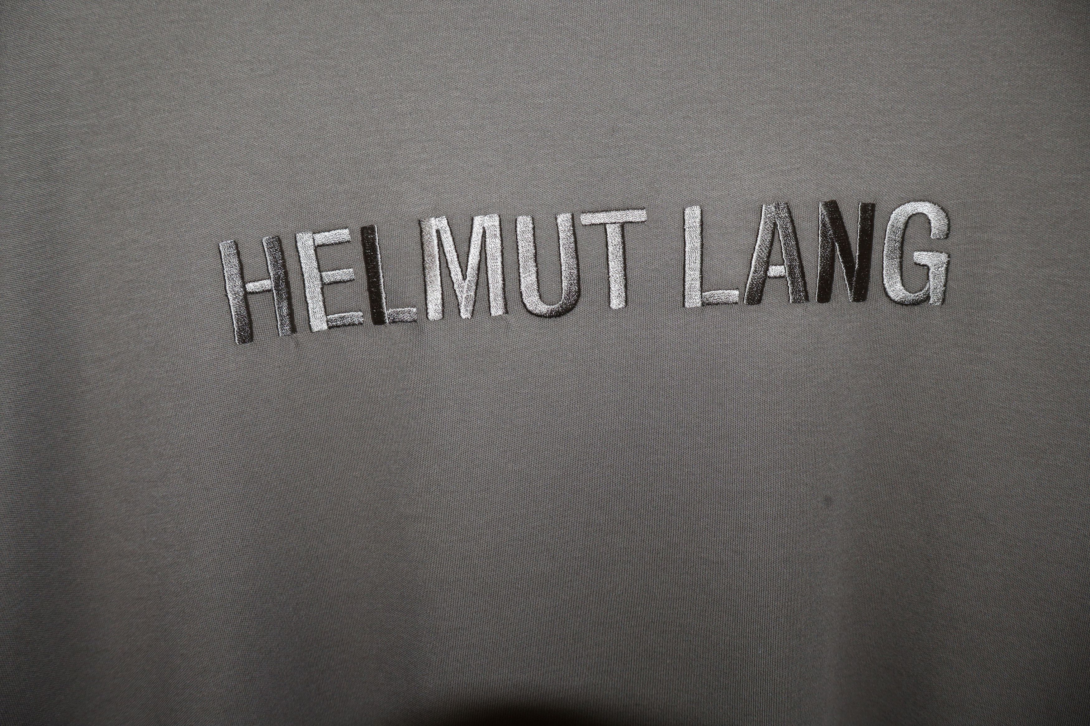 Helmut Lang embroidered logo t-shirt Size US XL / EU 56 / 4 - 8 Thumbnail