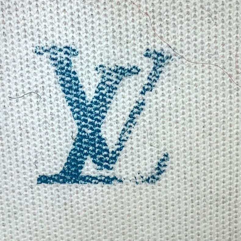 Louis Vuitton Louis Vuitton Blue and white color-matching casual sports Size US 4.5 / IT 34.5 - 7 Thumbnail