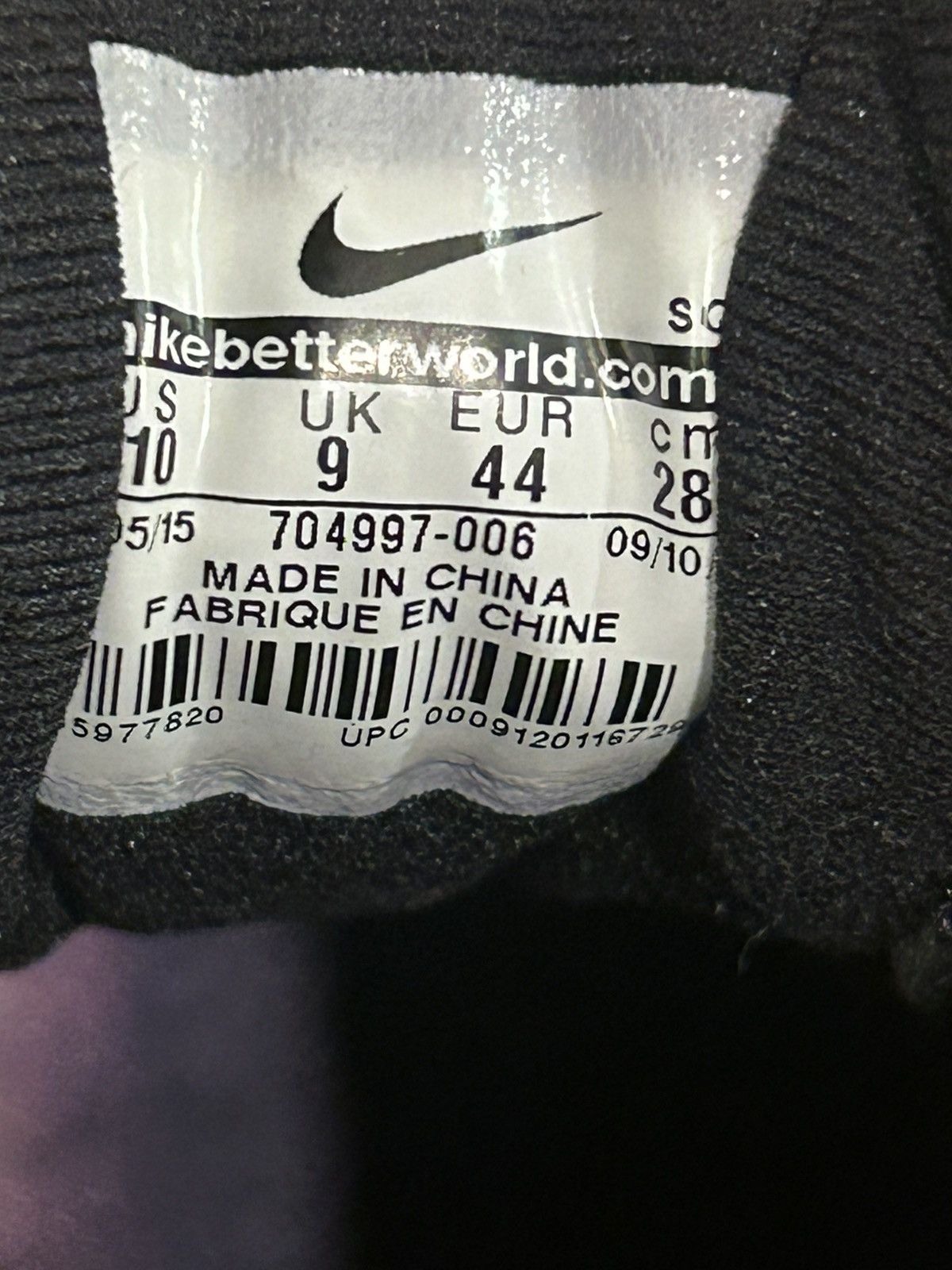 Nike Nike x Sacai LD Waffle 'Black' OG Size US 10 / EU 43 - 13 Thumbnail