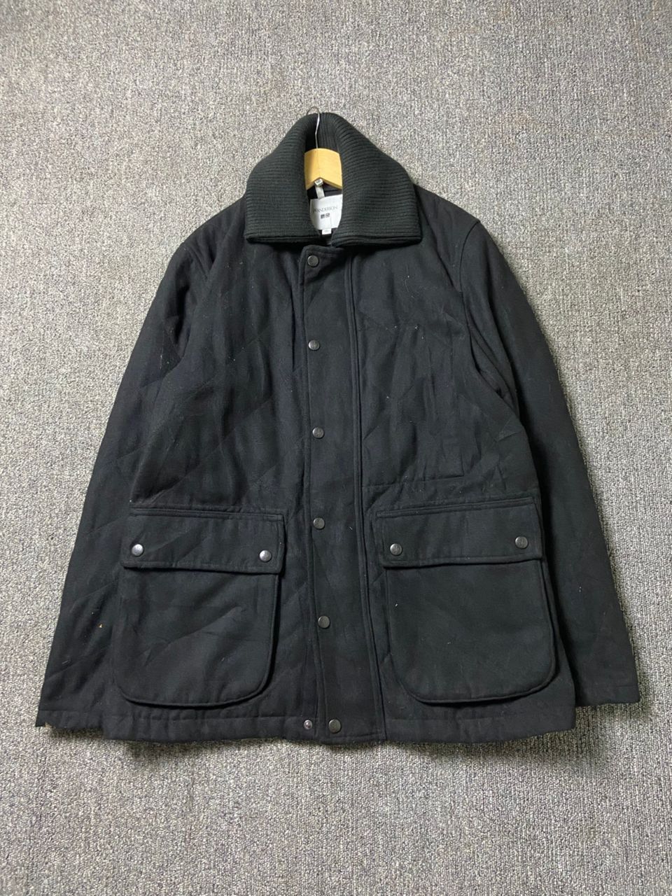 JW Anderson × Uniqlo Uniqlo x JW Anderson Wool Blend Quilted Jacket (183) Size US L / EU 52-54 / 3 - 1 Thumbnail