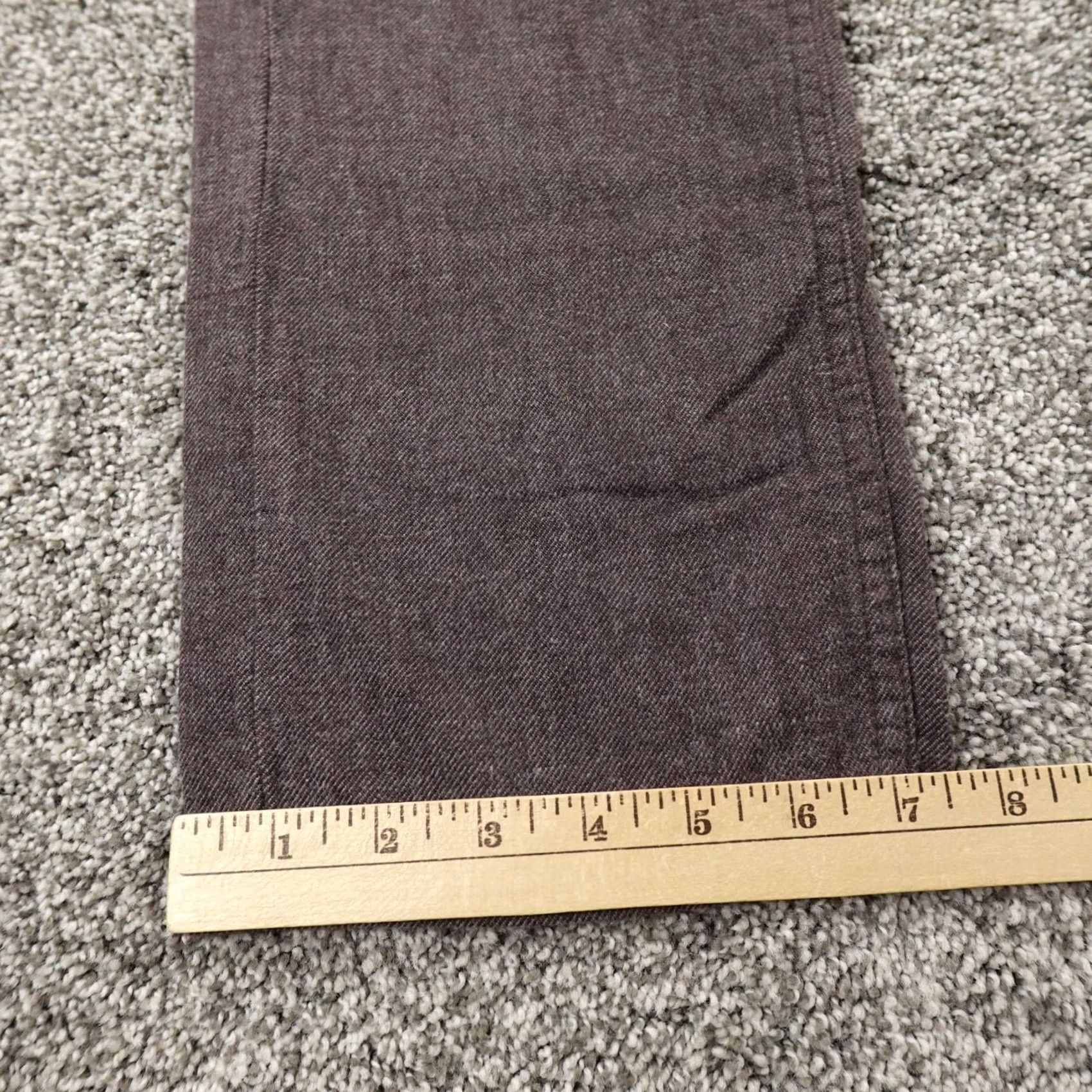 Levi's Levi's Jeans 505 Straight Denim Mens 30X32 Brown Deep Gray Taupe Dark Tan 5-Pocket Regular Waist Inseam 32 Cotton Blend Jeans Mens Regular Fit Size US 30 / EU 46 - 3 Thumbnail
