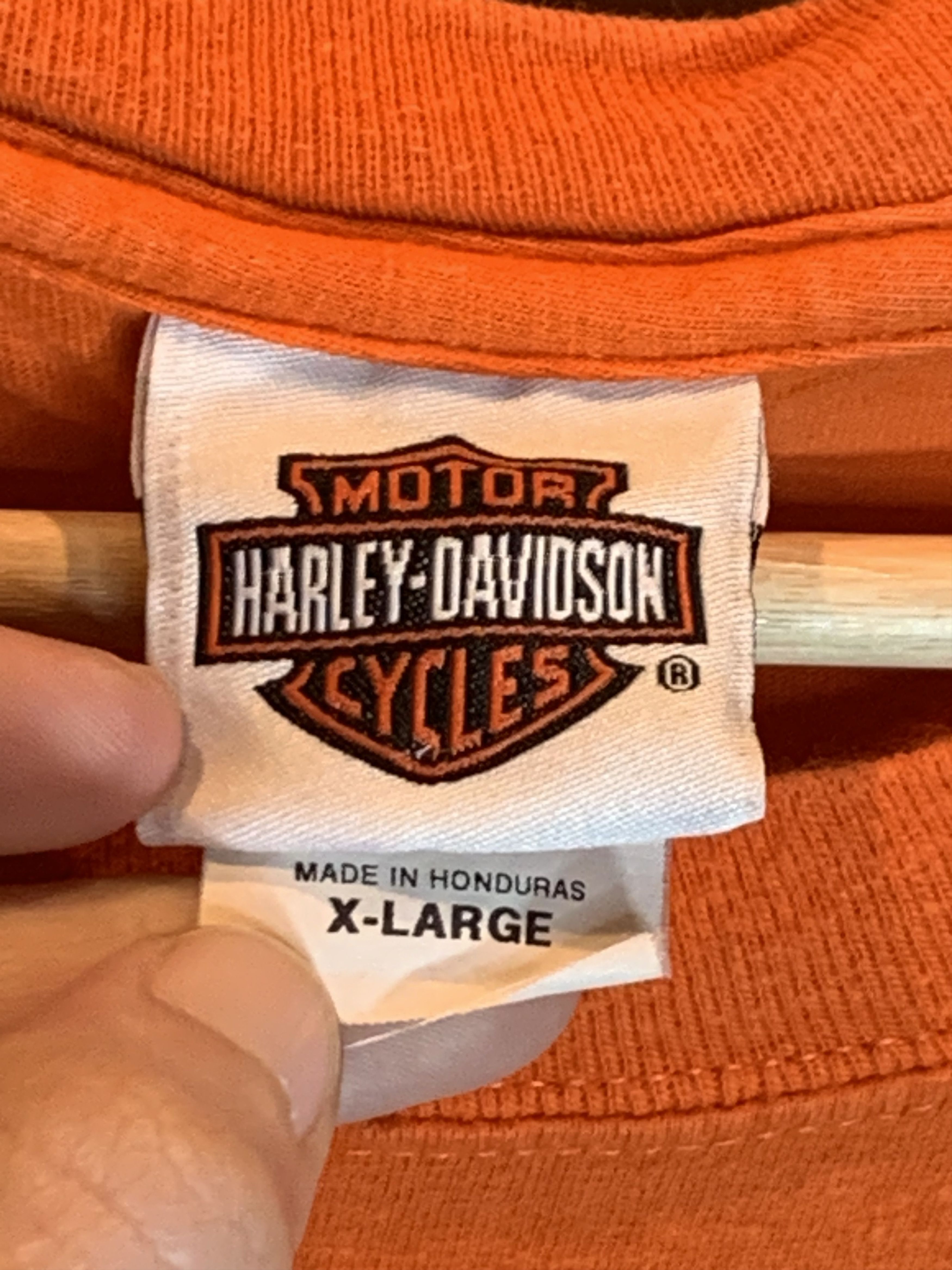 Harley Davidson RARE* Vintage Harley Davidson Toad Suck Frog Biker Art Shirt Size US XL / EU 56 / 4 - 10 Thumbnail