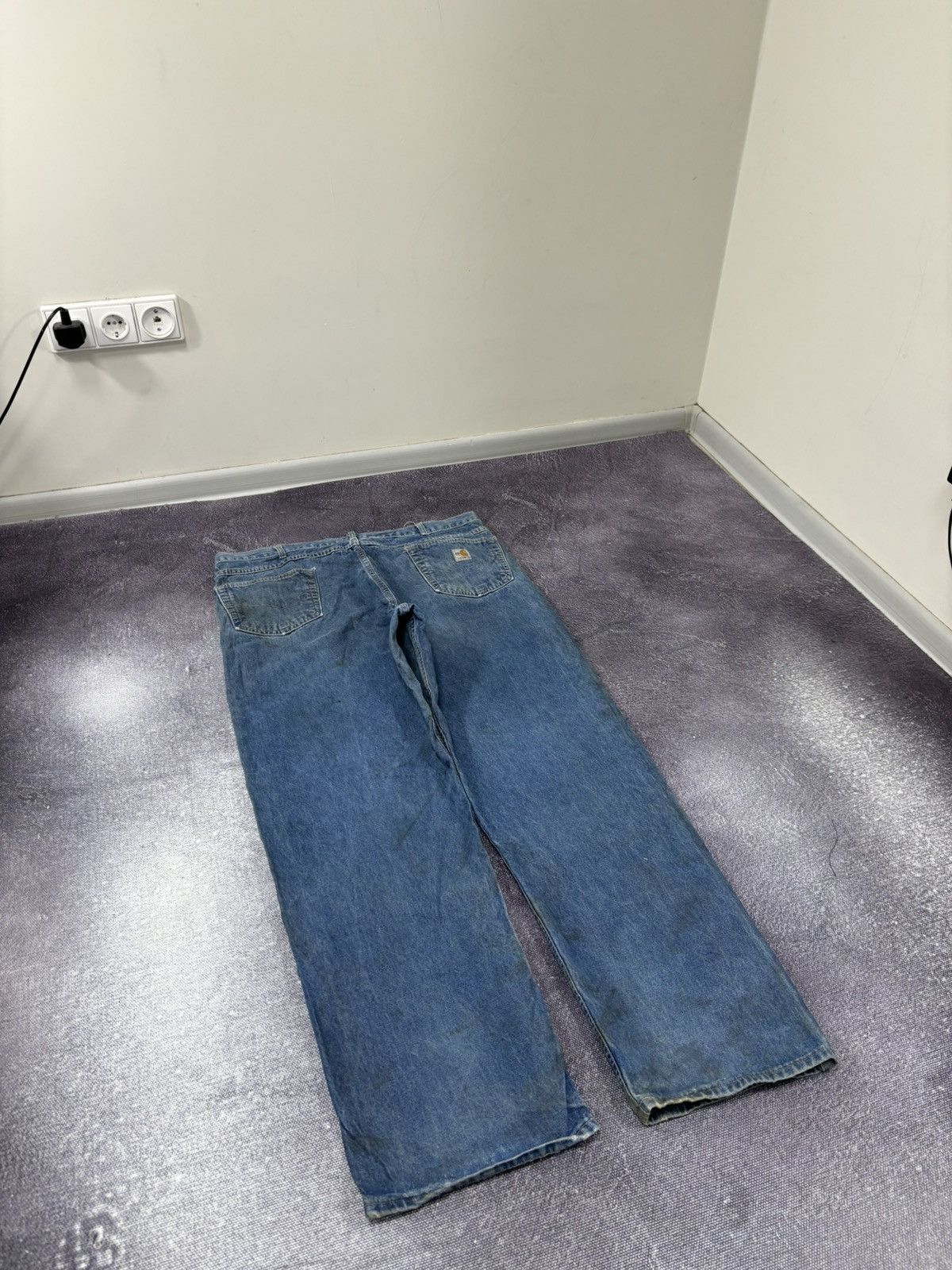 Carhartt Vintage 90s Carhartt Flame Resistant USA Work Denim Jeans Size US 40 / EU 56 - 3 Thumbnail
