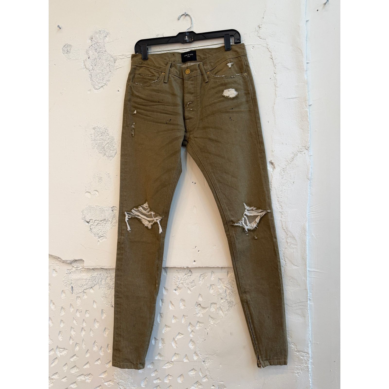 FEAR OF GOD fifth collection paint jeans 【公式通販】