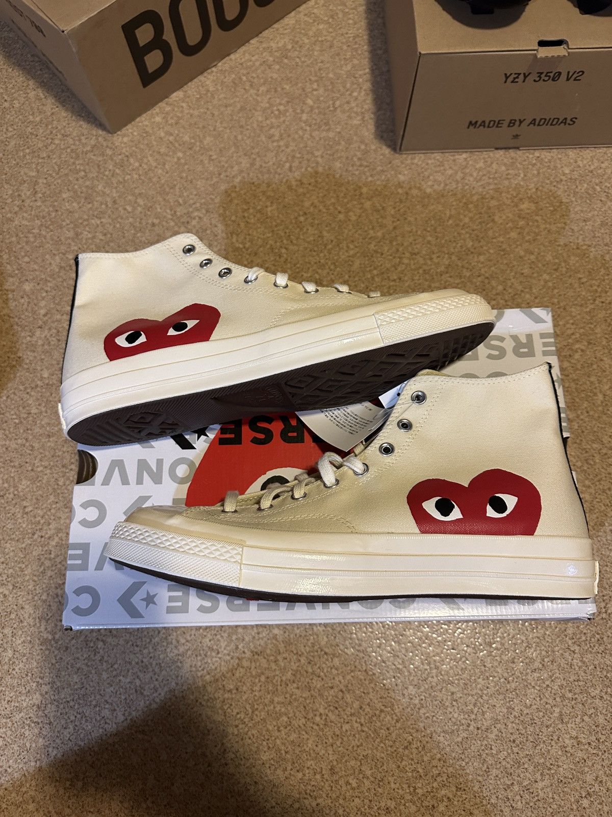 Converse x comme des garcons size 13 best sale