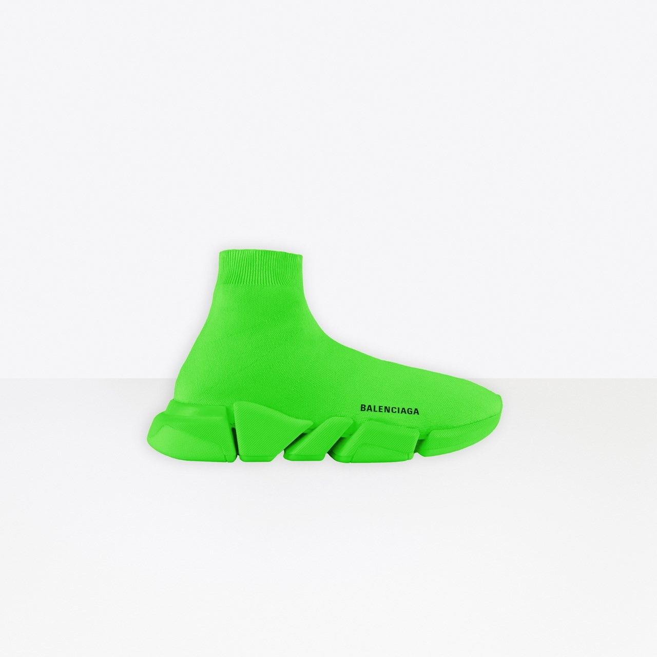 Balenciaga o1mt1gz0225 Speed 2.0 Sneakers in Green Size US 11 / EU 44 - 1 Thumbnail