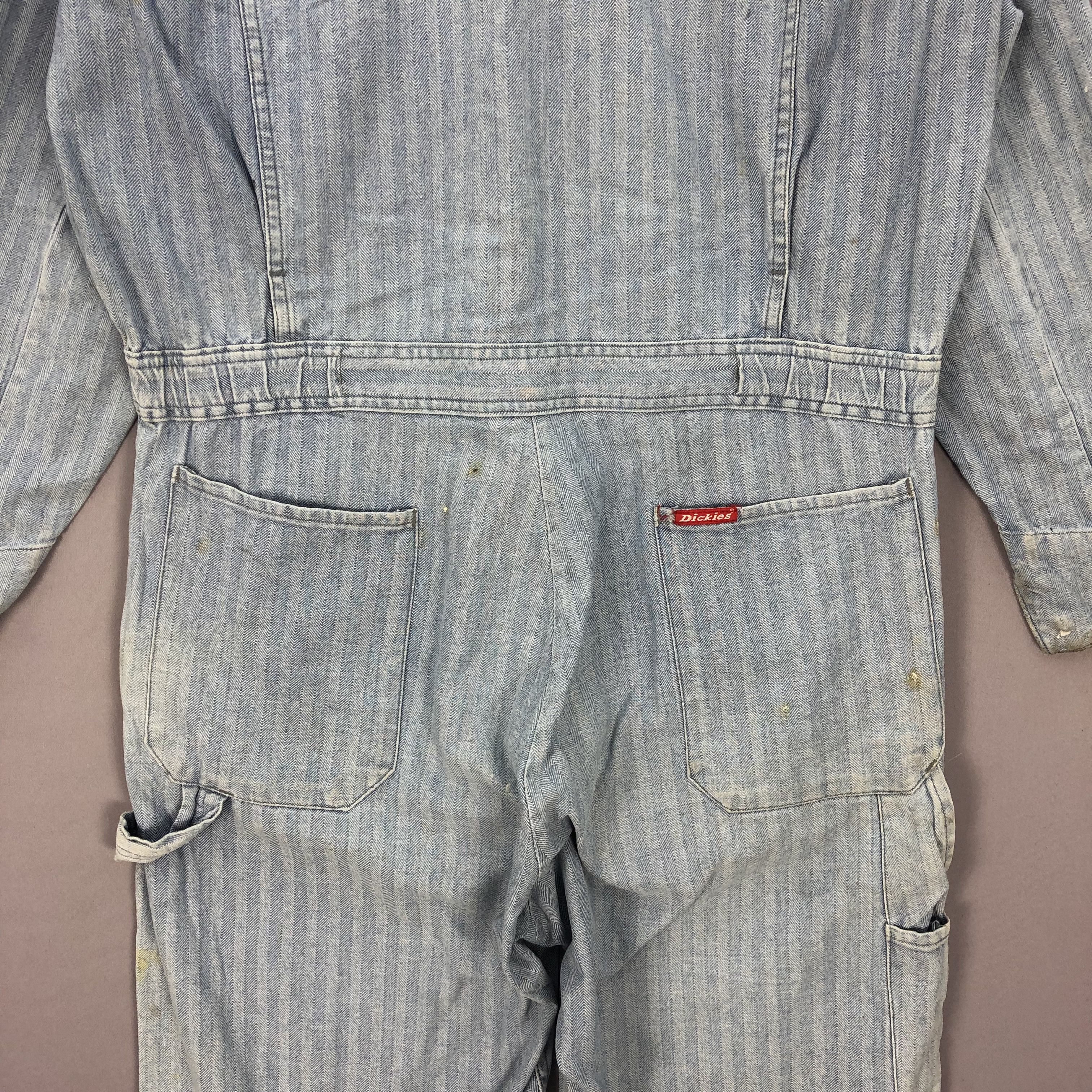 Dickies × Vintage Dirty Vintage 70s Dickies Workers Mechanics Overalls Size US 40 / EU 56 - 10 Thumbnail