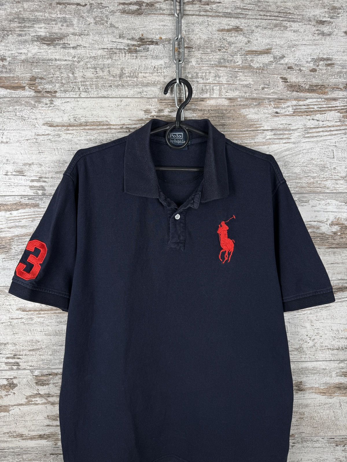 Polo Ralph Lauren × Vintage Mens Vintage Polo Ralph Lauren 3 Polos rugby T-shirt tee Size US XL / EU 56 / 4 - 3 Thumbnail