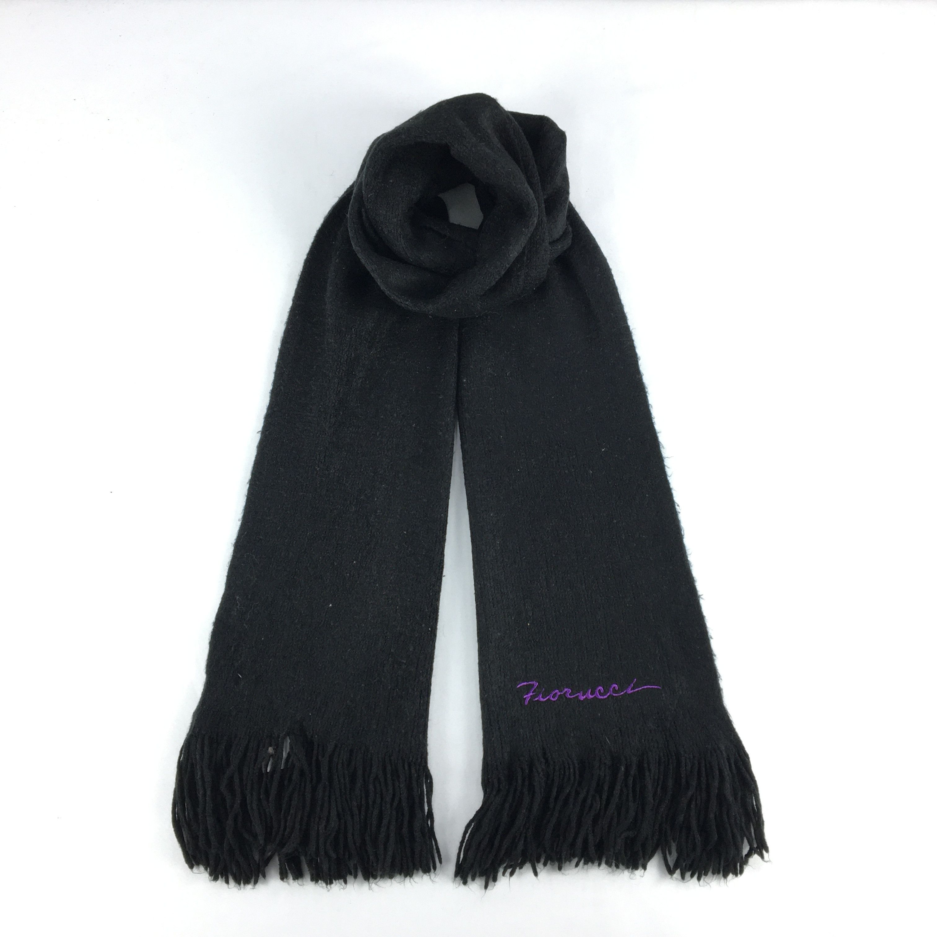 Fiorucci Vintage Fiorucci Scarf Muffler Wool Cashmere Scarves Size ONE SIZE - 1 Thumbnail