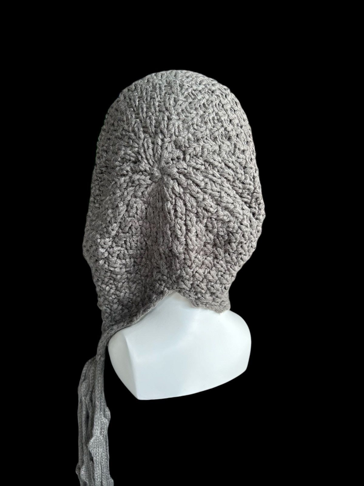 Japanese Brand × Kapital × Vintage Balaclava Beanie Hippies Style Crochet Knitt Handmade Rare☠️☠️ Size ONE SIZE - 4 Thumbnail