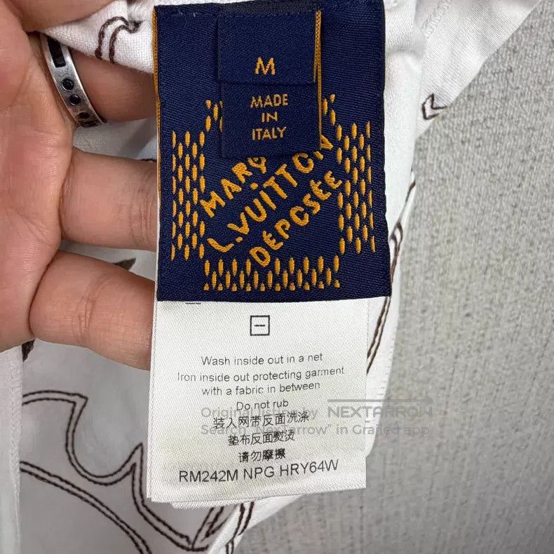 Louis Vuitton Louis Vuitton FW24 Three-flower Logo monogram embroidered Size US M / EU 48-50 / 2 - 5 Thumbnail