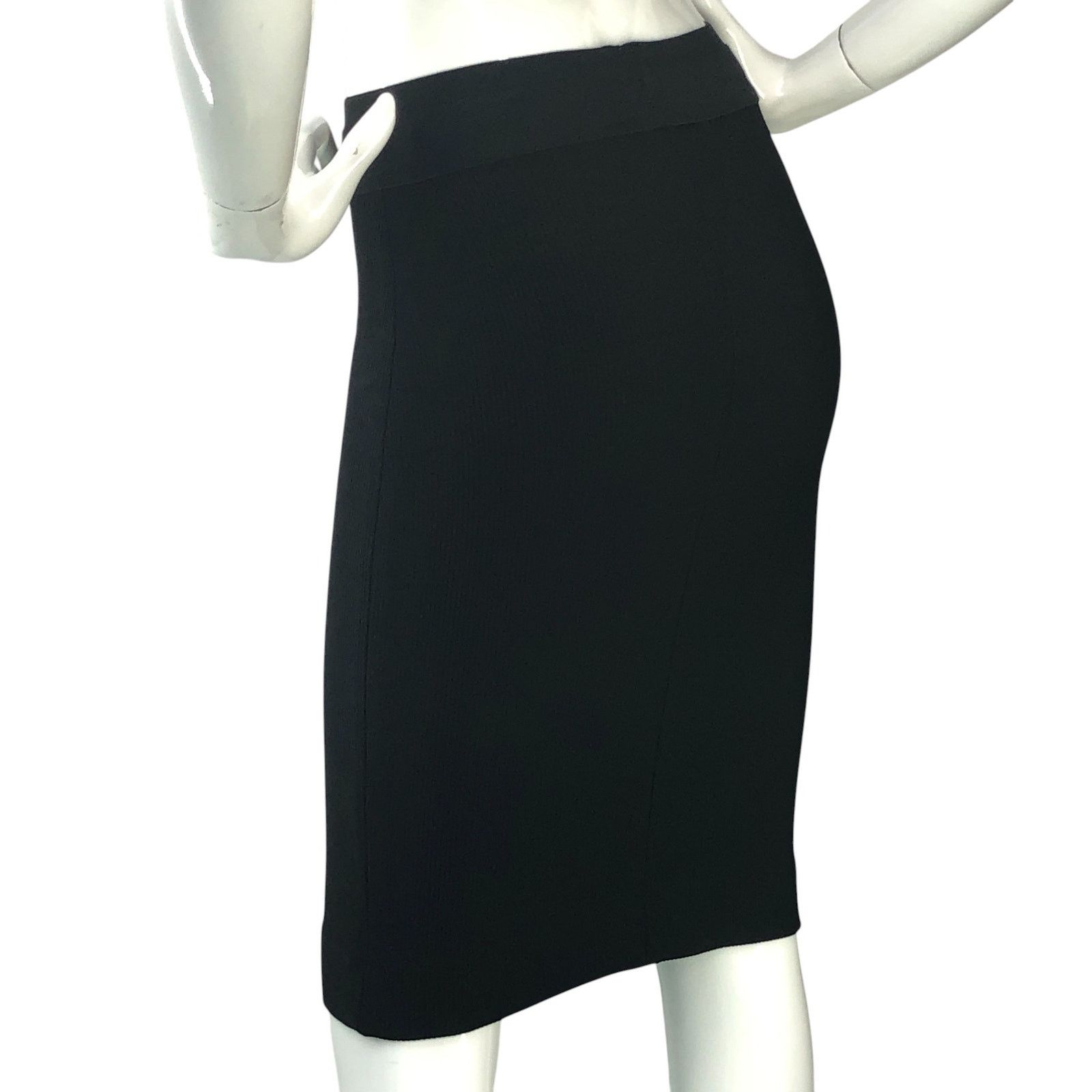 Bcbgmaxazria BCBG Max Azria Size XXS Skirt Monica Rib Knit Pencil Stretch Size 26" / US 2 / IT 38 - 5 Thumbnail