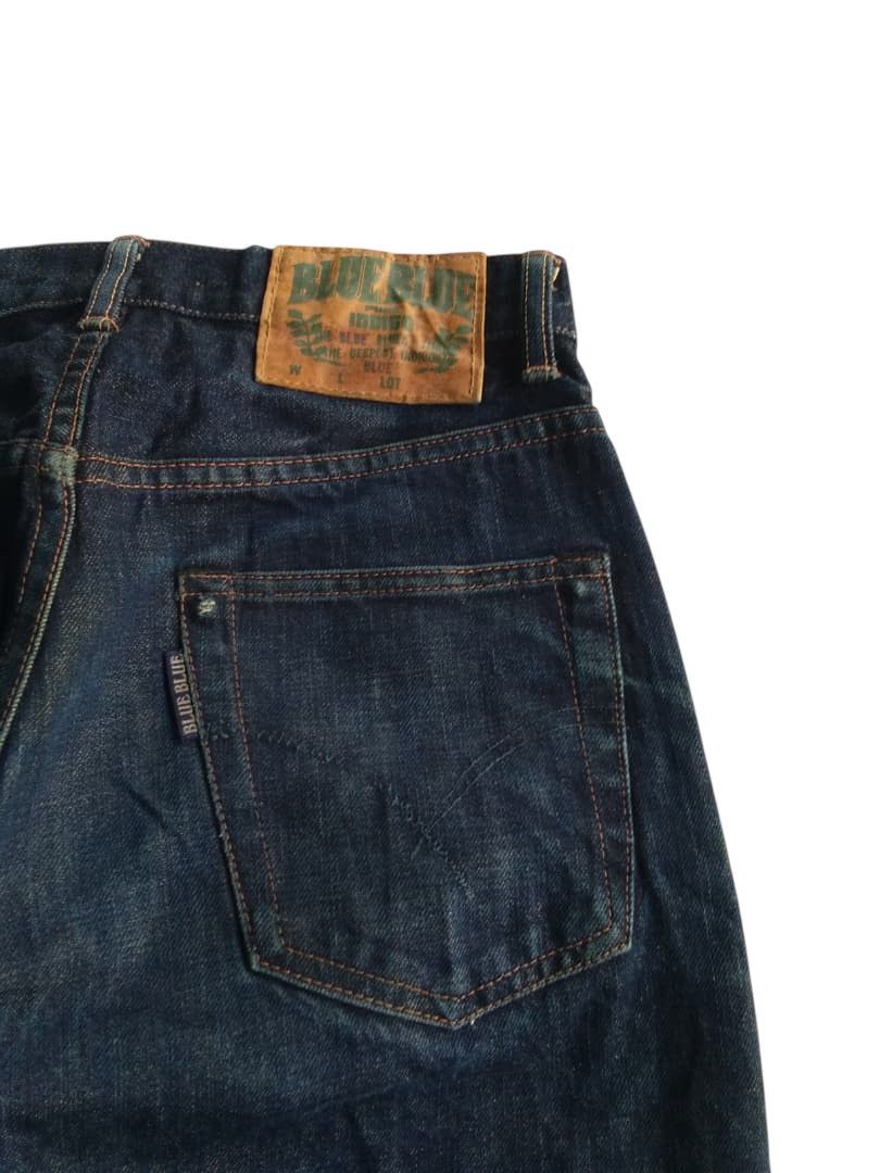 Kapital BLUE BLUE PURE INDIGO HOLLYWOOD RANCH MARKET JAPANESE DENIM Size US 29 - 13 Thumbnail