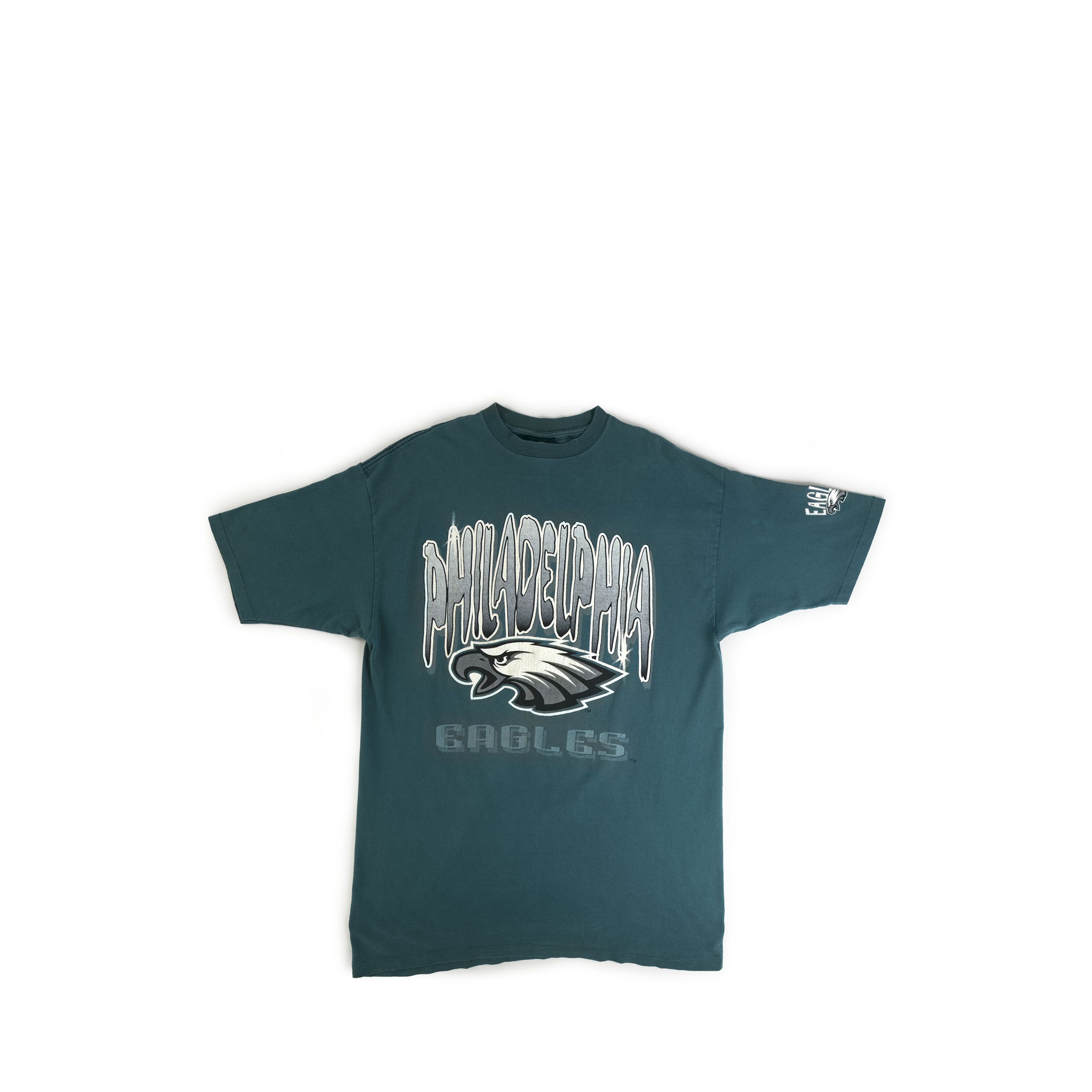 NFL × Vintage Vintage 1997 Philadelphia Eagles Tee Shirt Size US XL / EU 56 / 4 - 1 Thumbnail