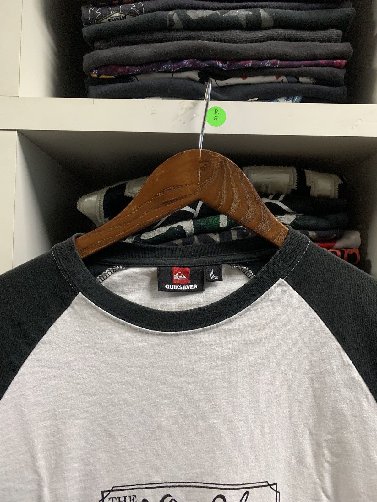 Quiksilver Quiksilver big logo long sleeve shirt Size US L / EU 52-54 / 3 - 4 Thumbnail