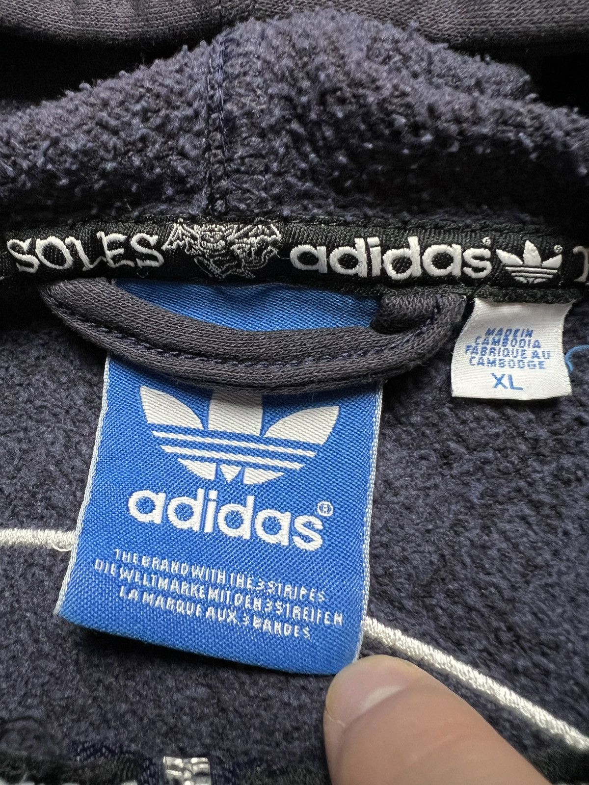 Adidas Adidas Vintage Rebel Soles Devil Logo Rare y2k 90s USA Size US XL / EU 56 / 4 - 12 Thumbnail