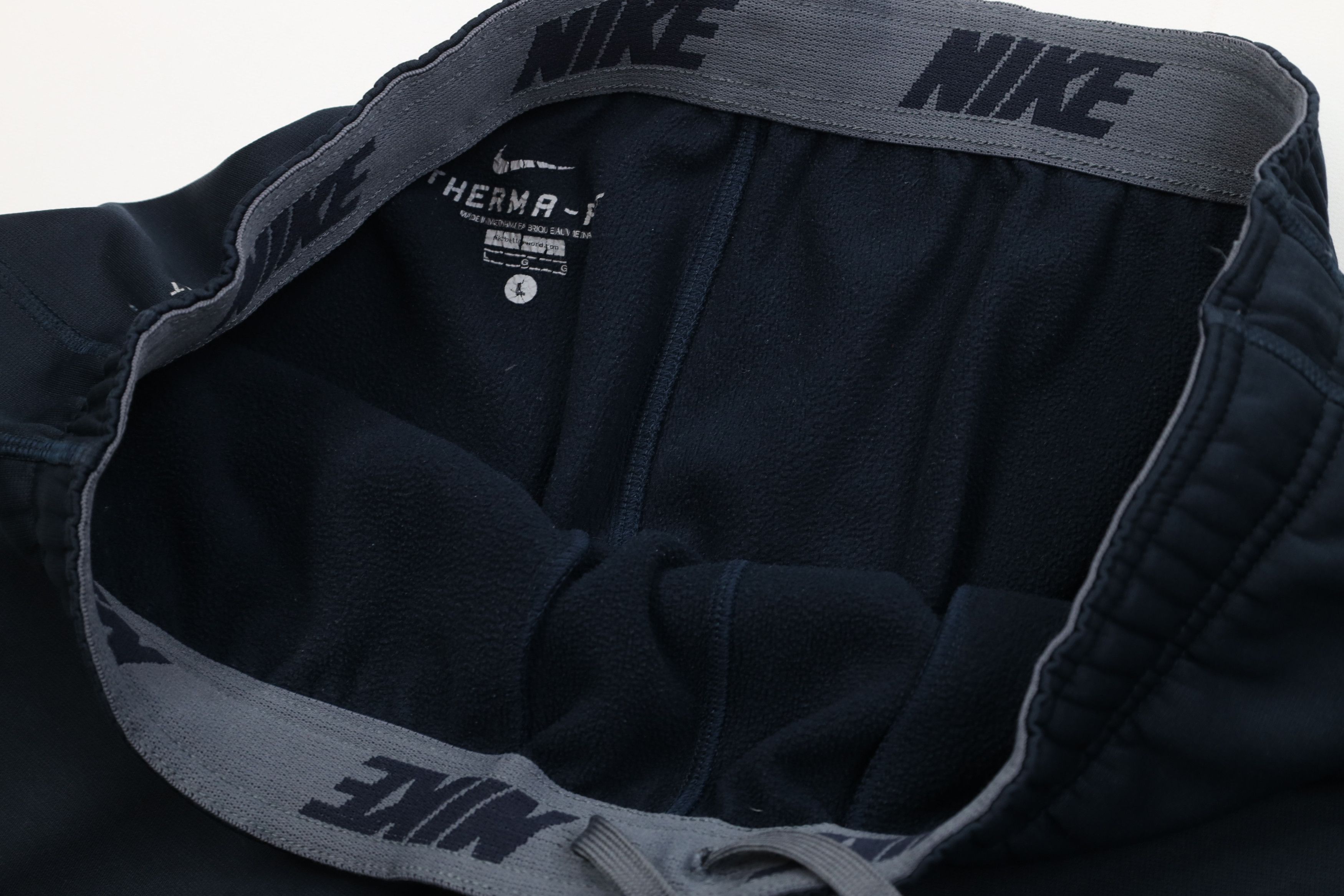 Nike Vintage Y2K Nike Mini Swoosh Therma Fit Wide Leg Sweatpants Size US 36 / EU 52 - 8 Thumbnail