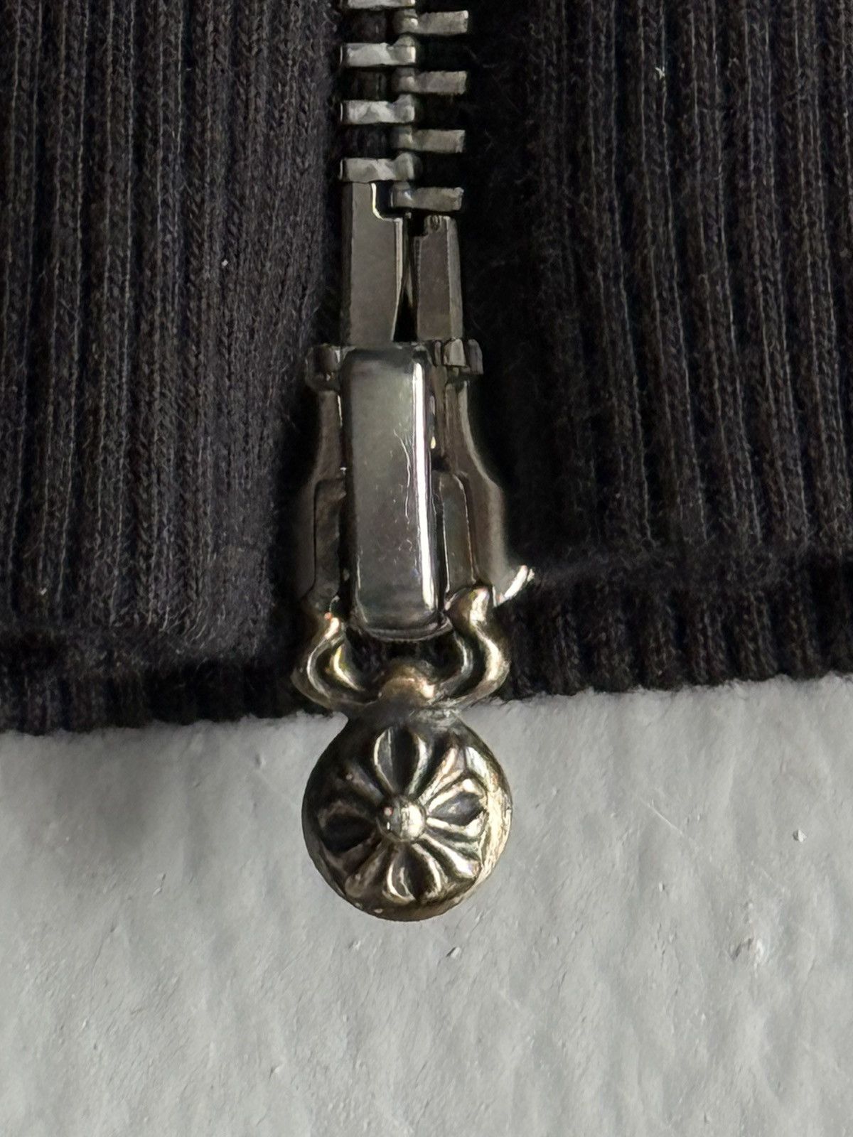 Chrome Hearts RARE DS - Cross Patched Chrome Zip Hoodie Size S / US 4 / IT 40 - 13 Thumbnail