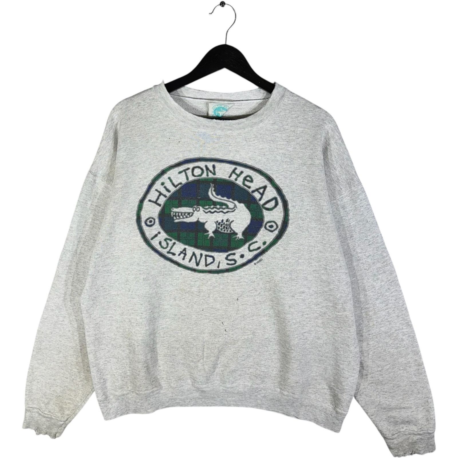 Vintage Vintage Hilton Head South Carolina Crewneck Large Size US L / EU 52-54 / 3 - 1 Thumbnail