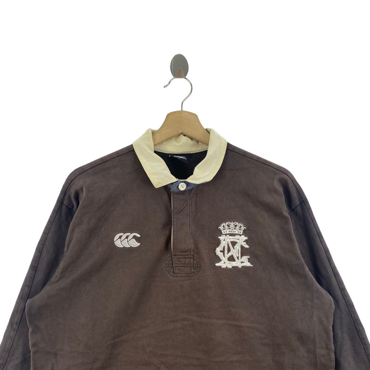Canterbury of New Zealand CANTERBURY NEW ZEALAND Embroidered Logo Button Up Collar Size US L / EU 52-54 / 3 - 2 Thumbnail