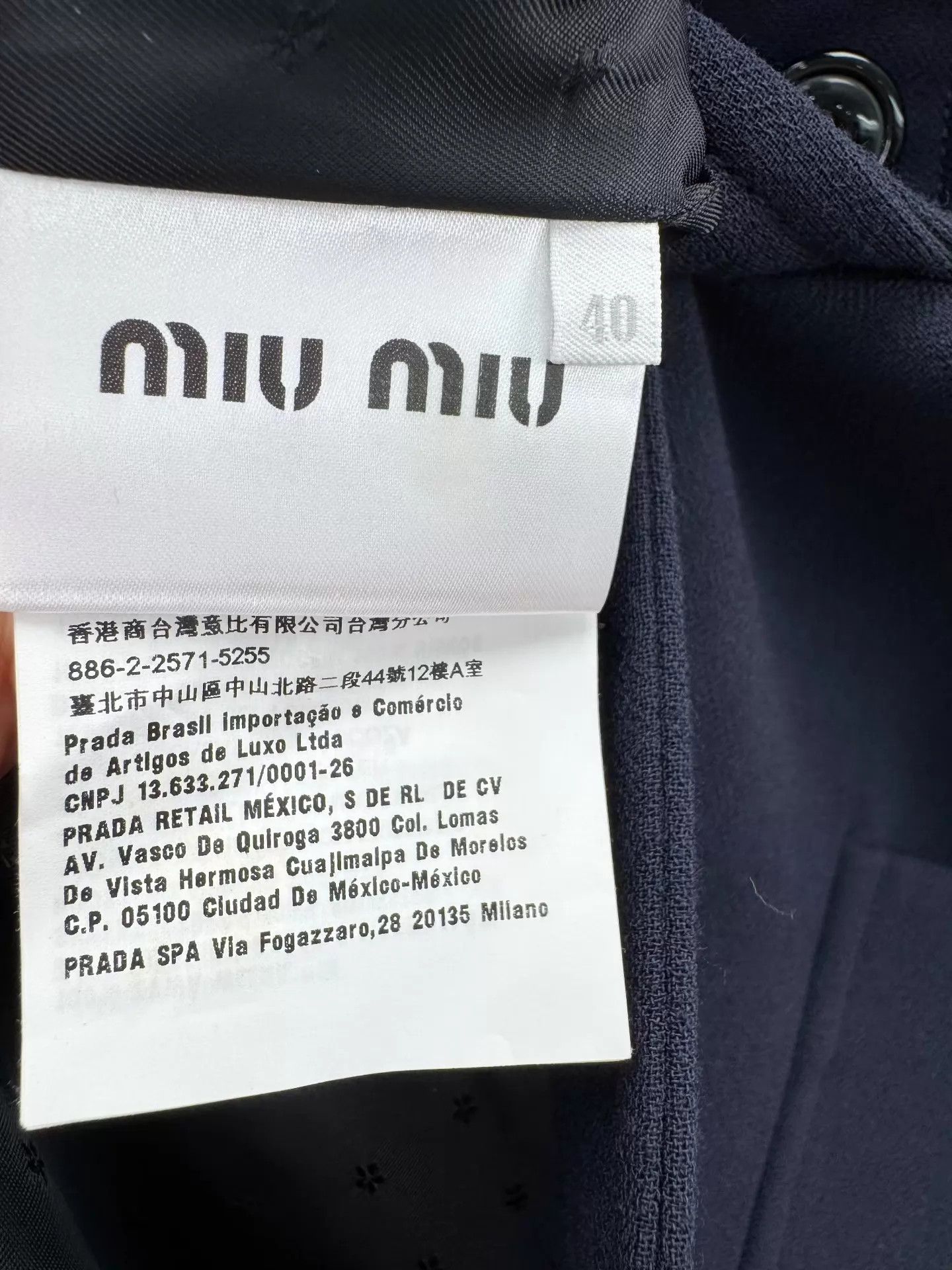 Miu Miu MIU MIU Women's Unworn Coat 40 (New with Tags) Size S / US 4 / IT 40 - 4 Thumbnail