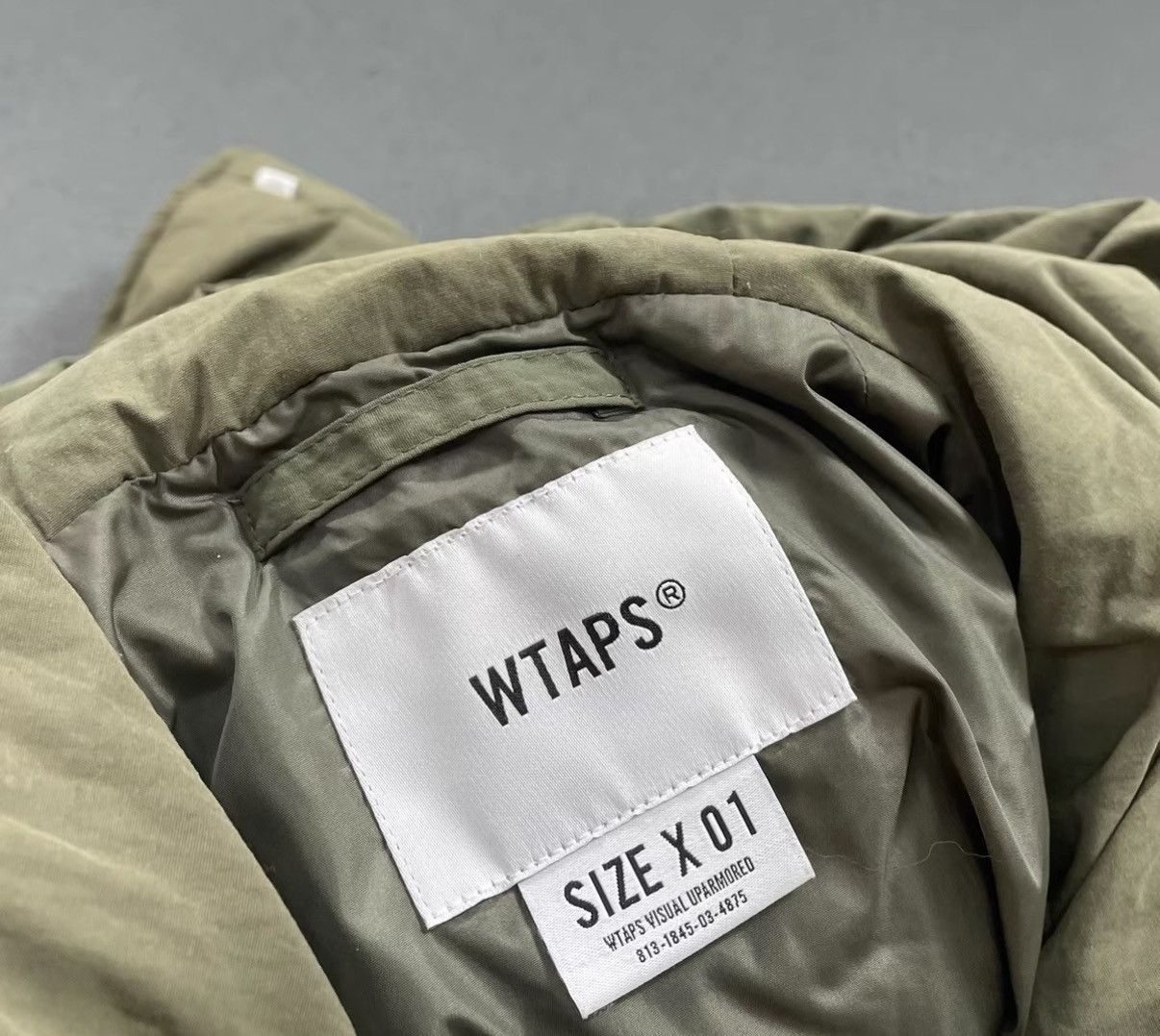 Wtaps Green Padded Hooded Jacket - XS Size US XXS / EU 40 - 4 Thumbnail
