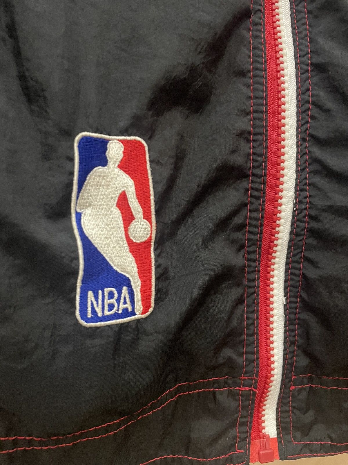 NBA Vintage Deadstock Starter Chicago Bulls Track Jacket M/L Size US XL / EU 56 / 4 - 4 Thumbnail