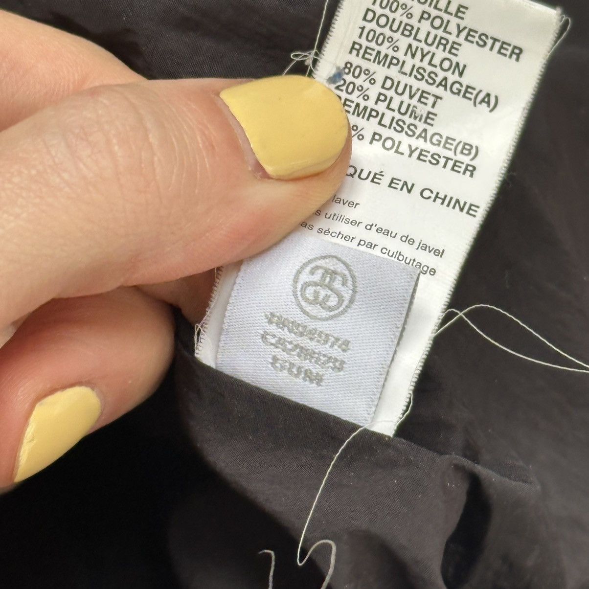 Stussy Rare White Navy Black Stussy Striped Down Puffer Jacket Size US S / EU 44-46 / 1 - 9 Thumbnail