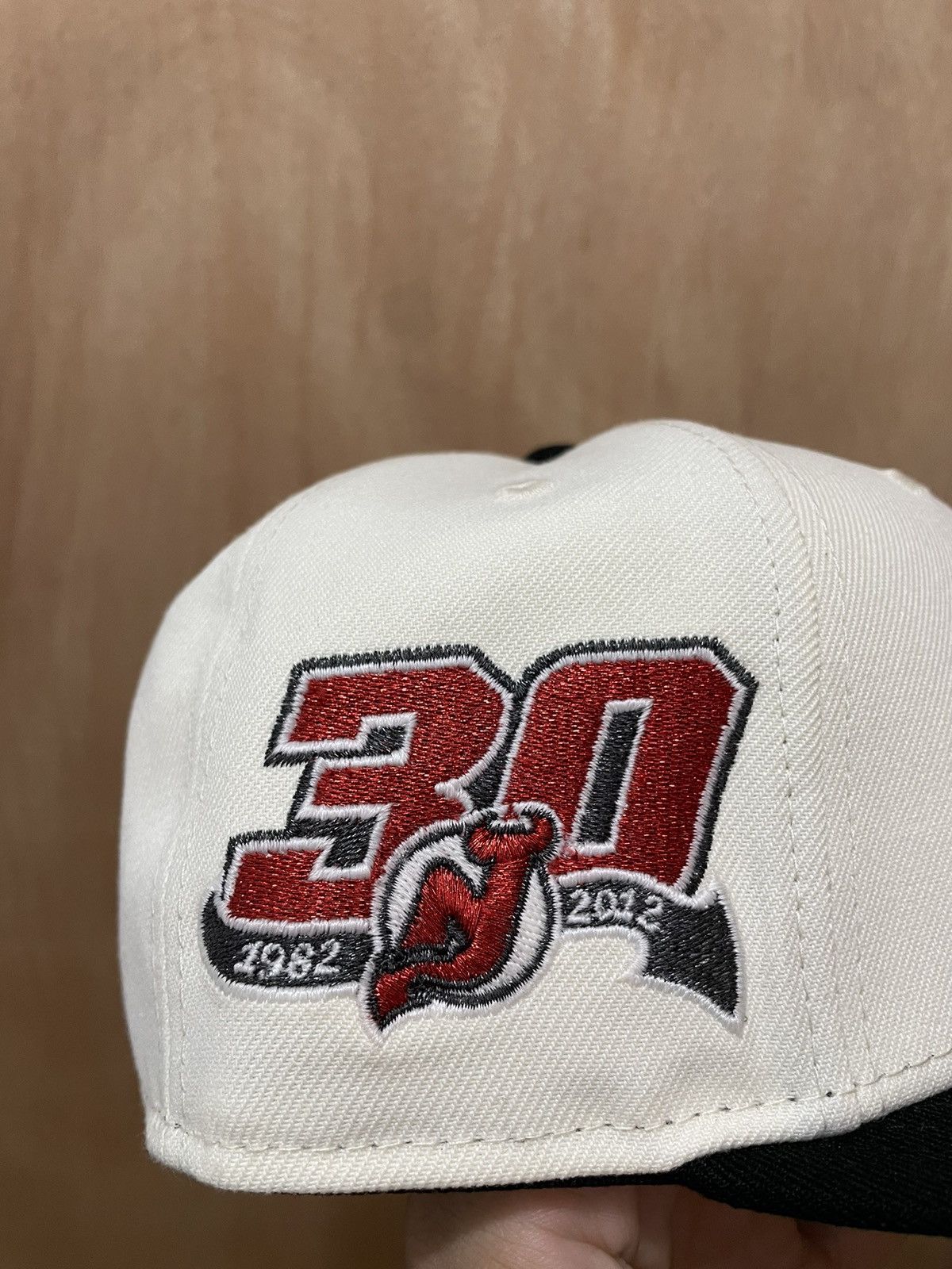 New Era Ecap city New Jersey devils off white 30 years patch 7 1/8 Size ONE SIZE - 4 Thumbnail